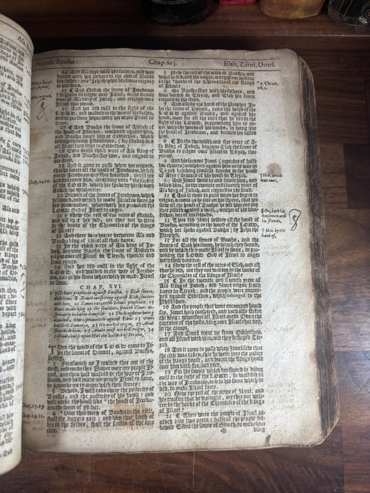 1625 KJV Bible with extensive provenance