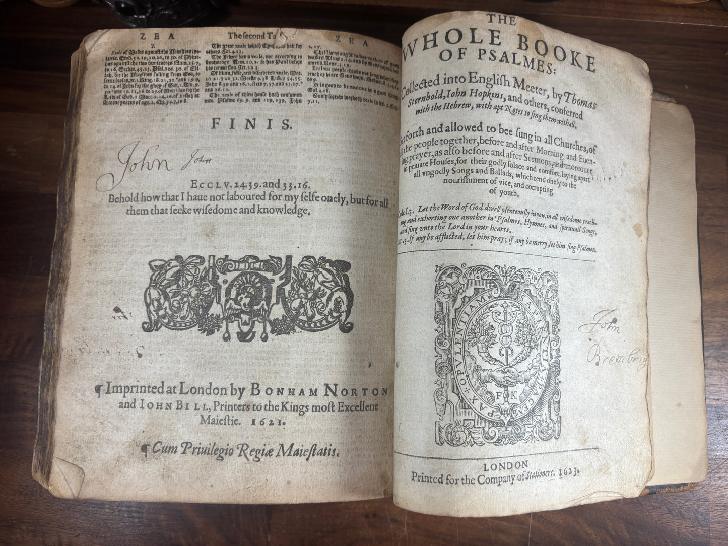 1625 KJV Bible with extensive provenance