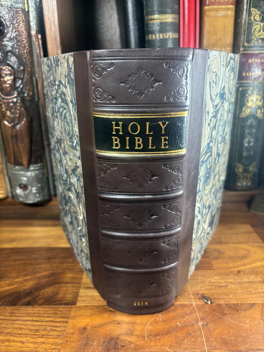 1614 Geneva "Breeches" Bible, Made 3 Years After The 1st KJV, Early Stuart Era