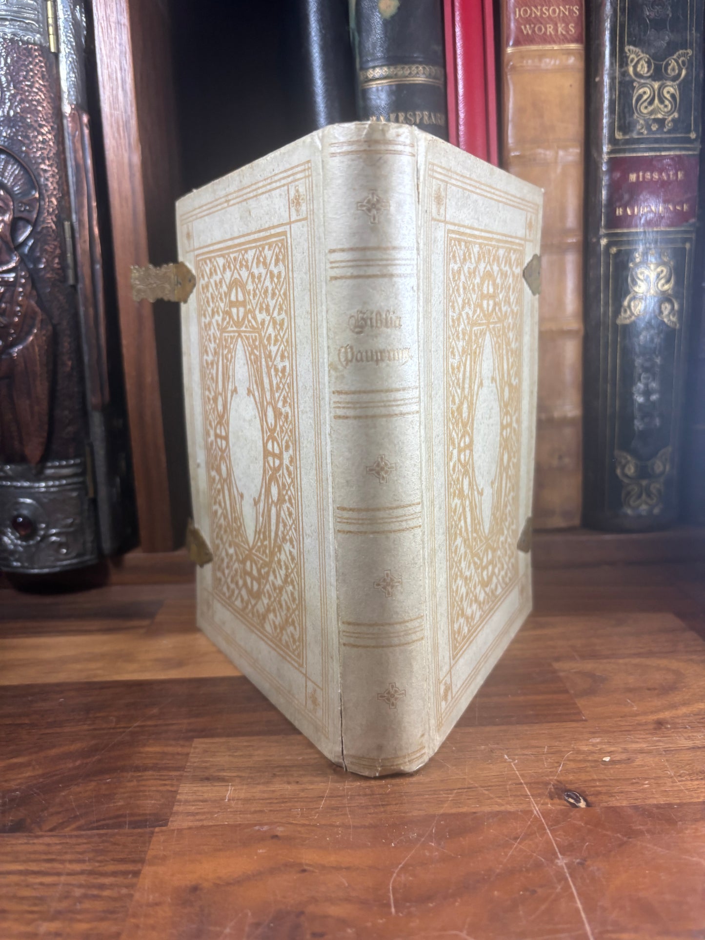 Biblia Pauperum (Bible of the poor) Victorian Facsimile Numbered 327/375 Printed 1885