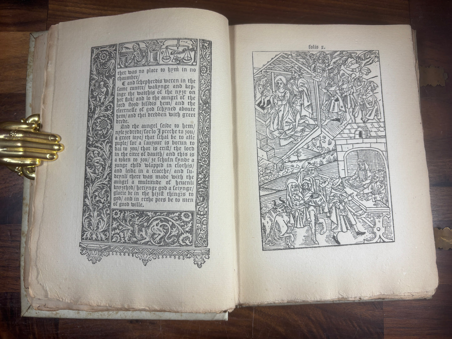 Biblia Pauperum (Bible of the poor) Victorian Facsimile Numbered 327/375 Printed 1885
