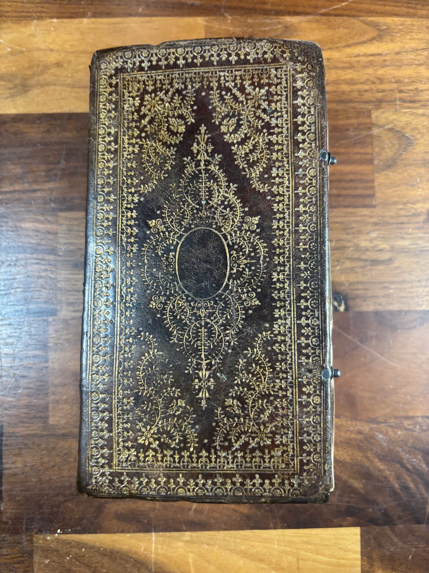French Book of Hours Dated 1619, The Council of Trent Era, Morocco Binding