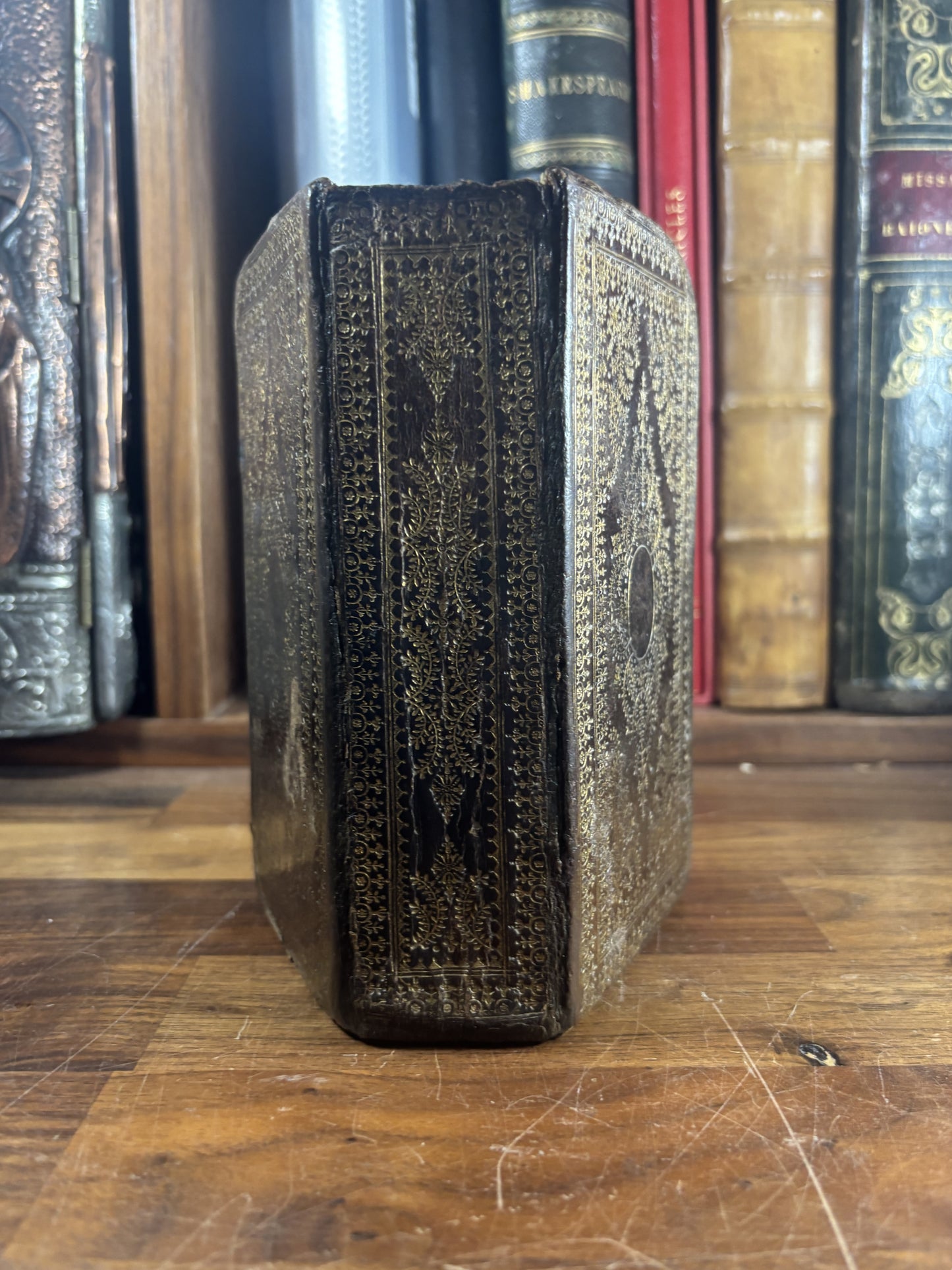 French Book of Hours Dated 1619, The Council of Trent Era, Morocco Binding