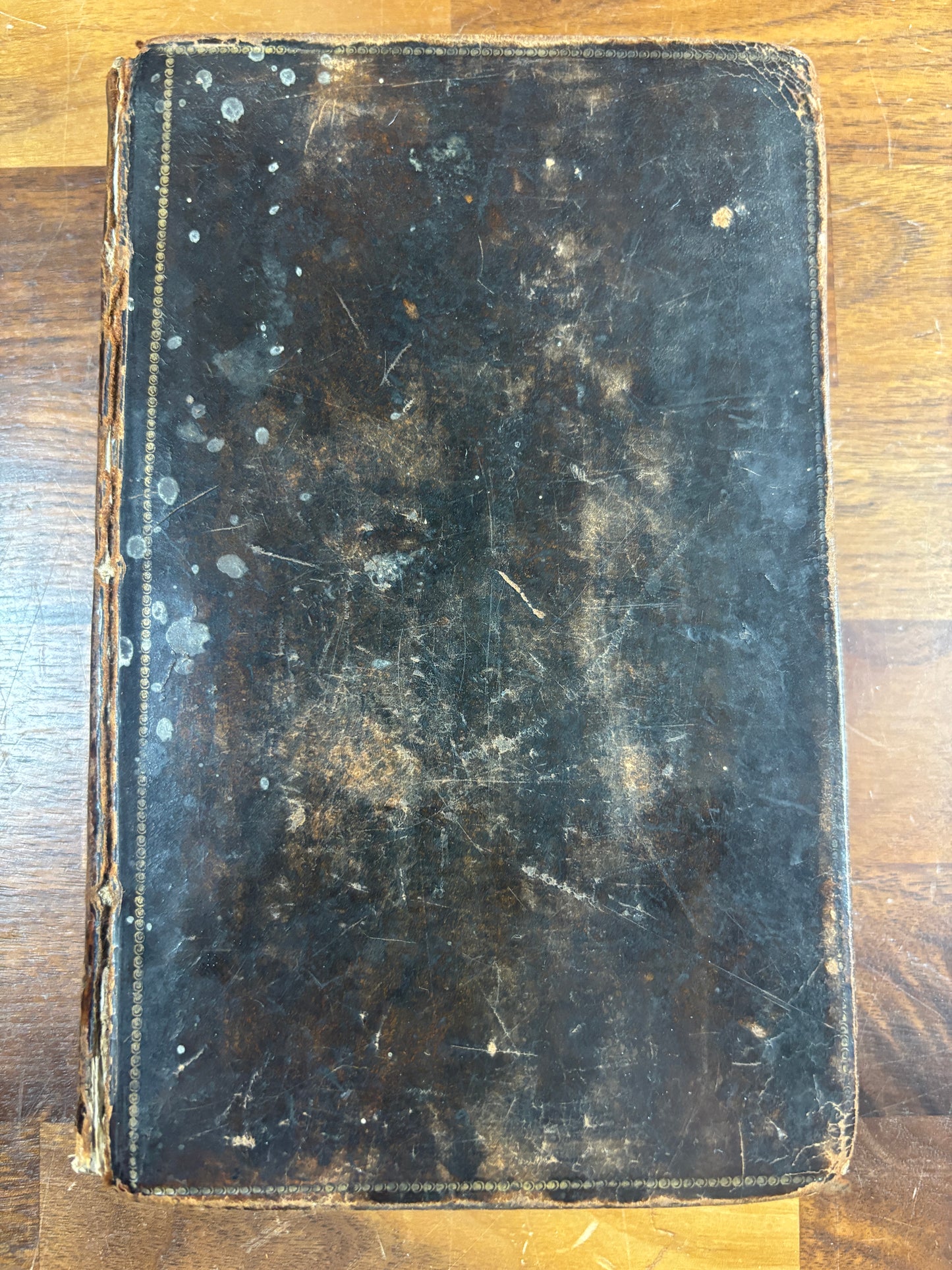 Book Of Common Prayer & Book Of Psalms Printed 1729 Red-Ruled