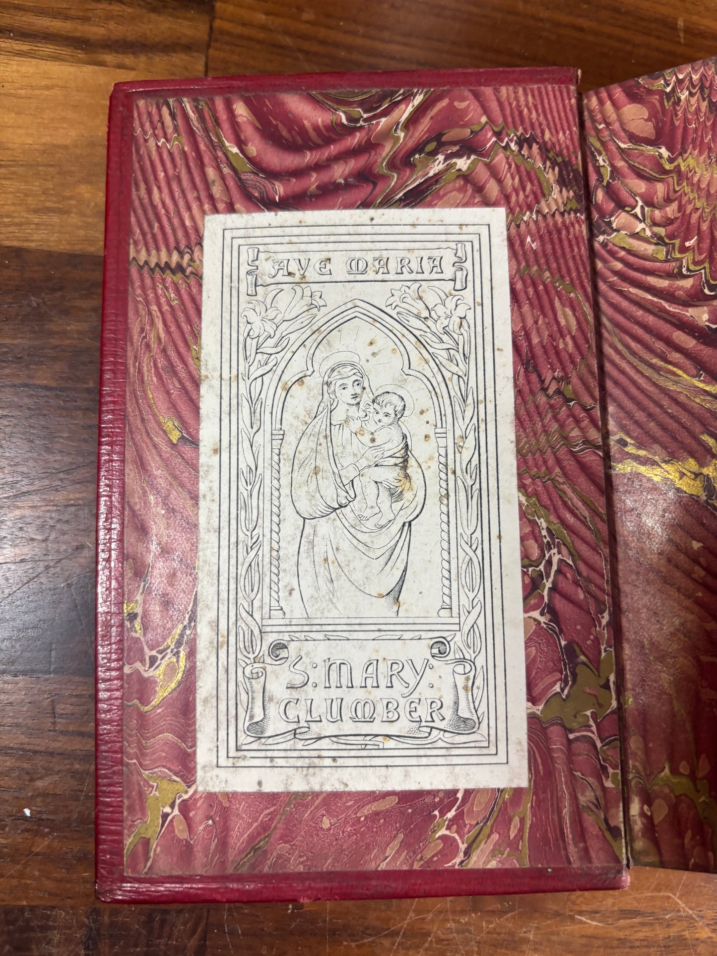 Gregorian Psalter 5th Edition C. 1900s, St Mary Clumber Chaplain's Stall