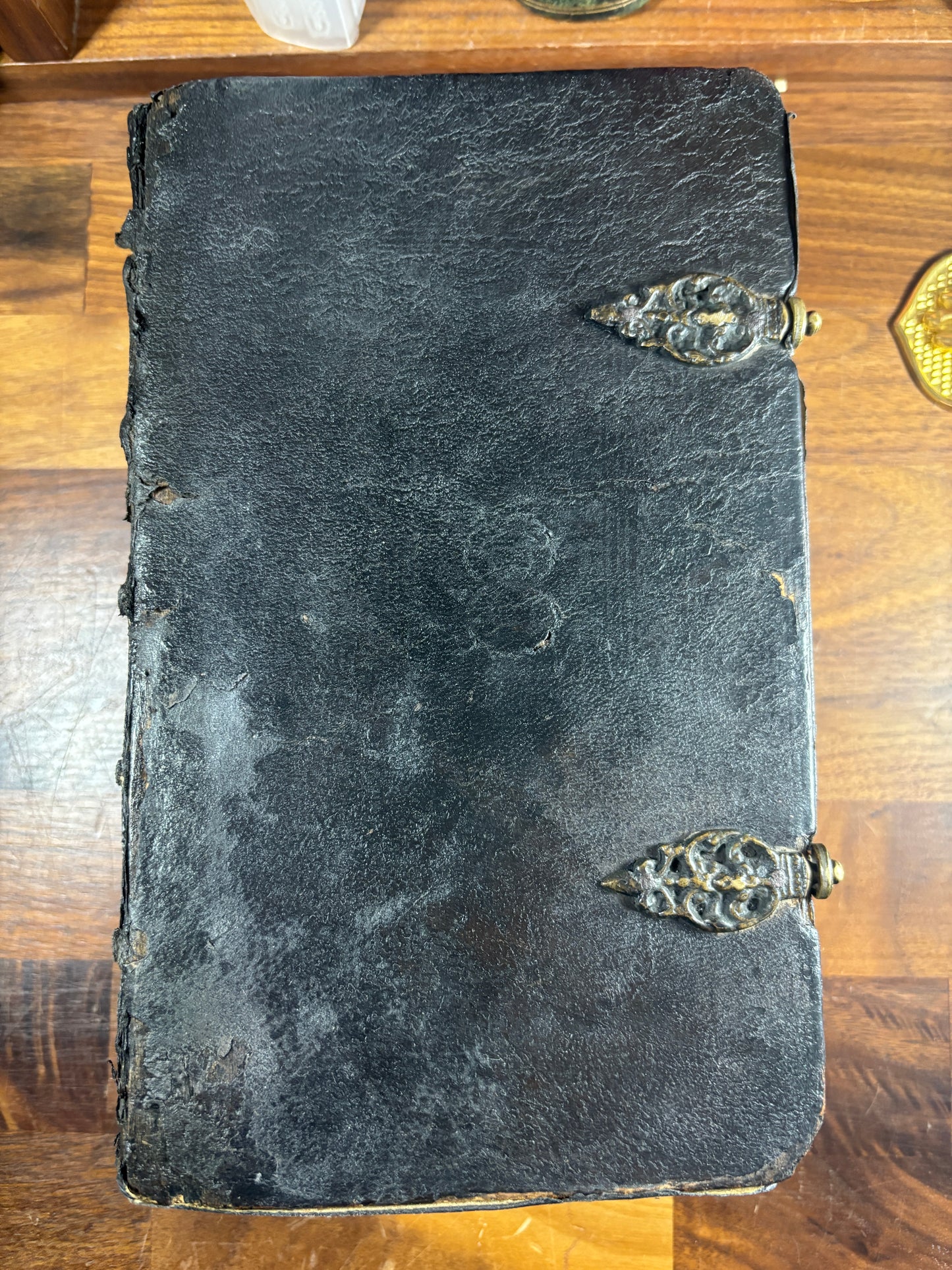 1729 Swedish Bible W/ Brass Clasps, Printed 8 Years After The Great Northern War