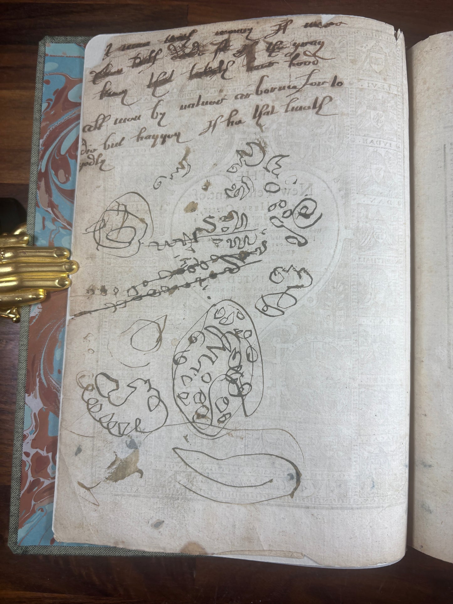 Geneva 1615 New Testament and Apocrypha, W/ Map and Inscriptions