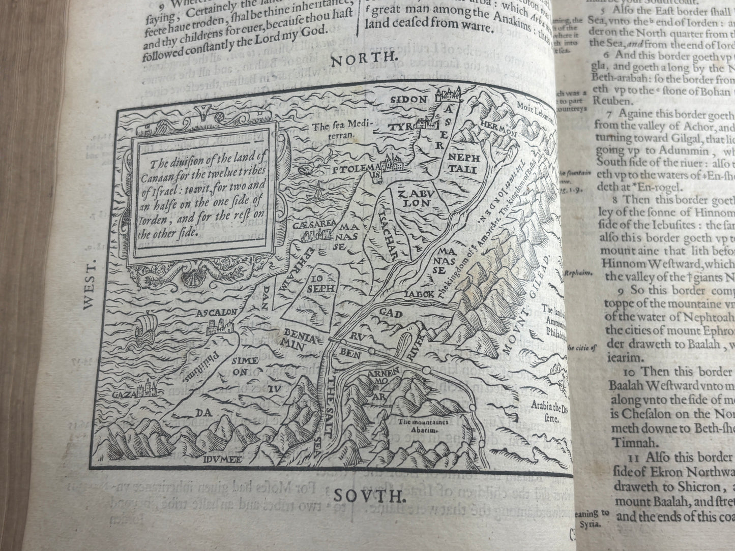 1610 Geneva "Breeches" Folio Bible Printed in Edinburgh 5x Maps and Inscriptions