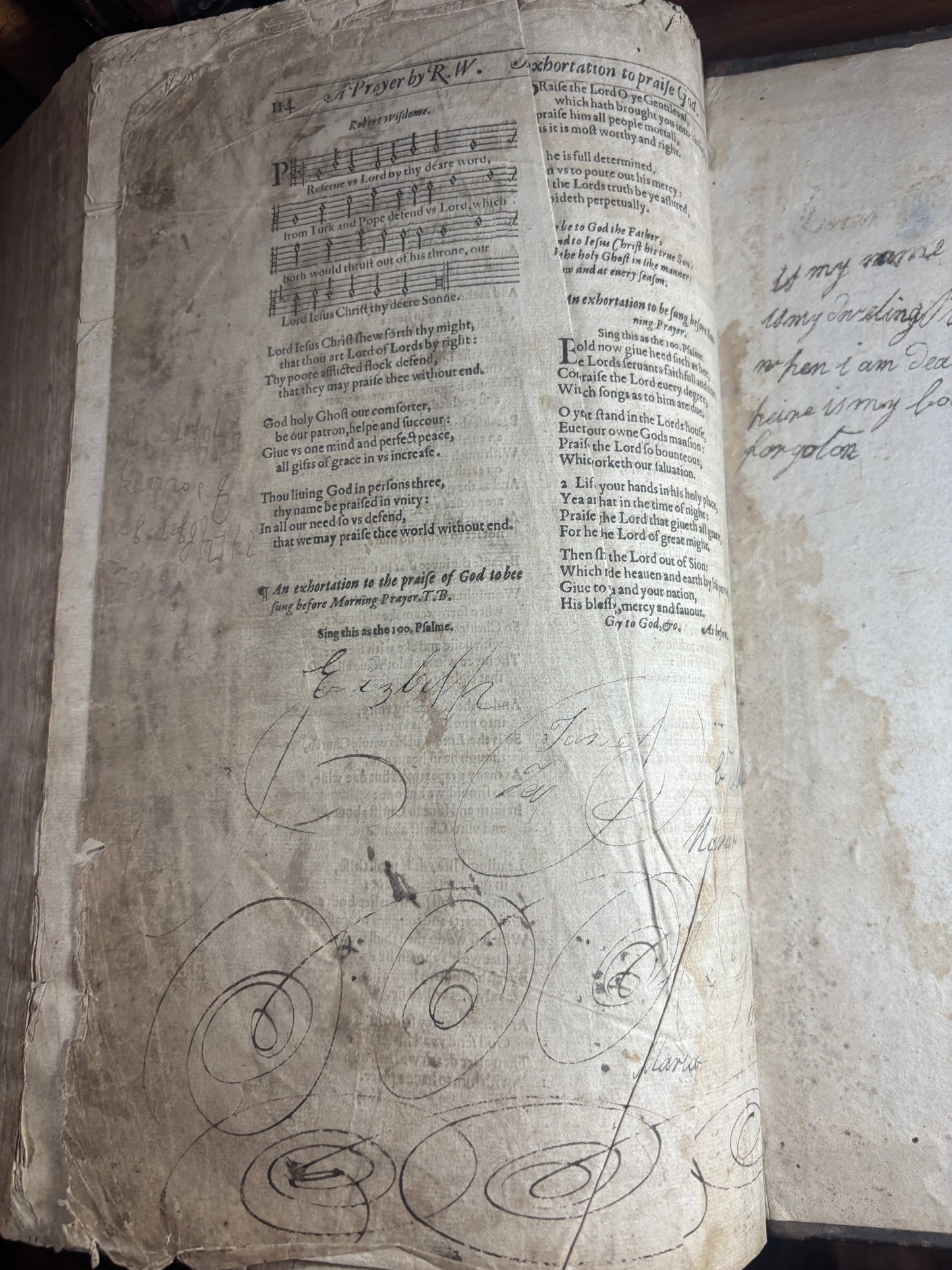 1610 Geneva "Breeches" Folio Bible Printed in Edinburgh 5x Maps and Inscriptions
