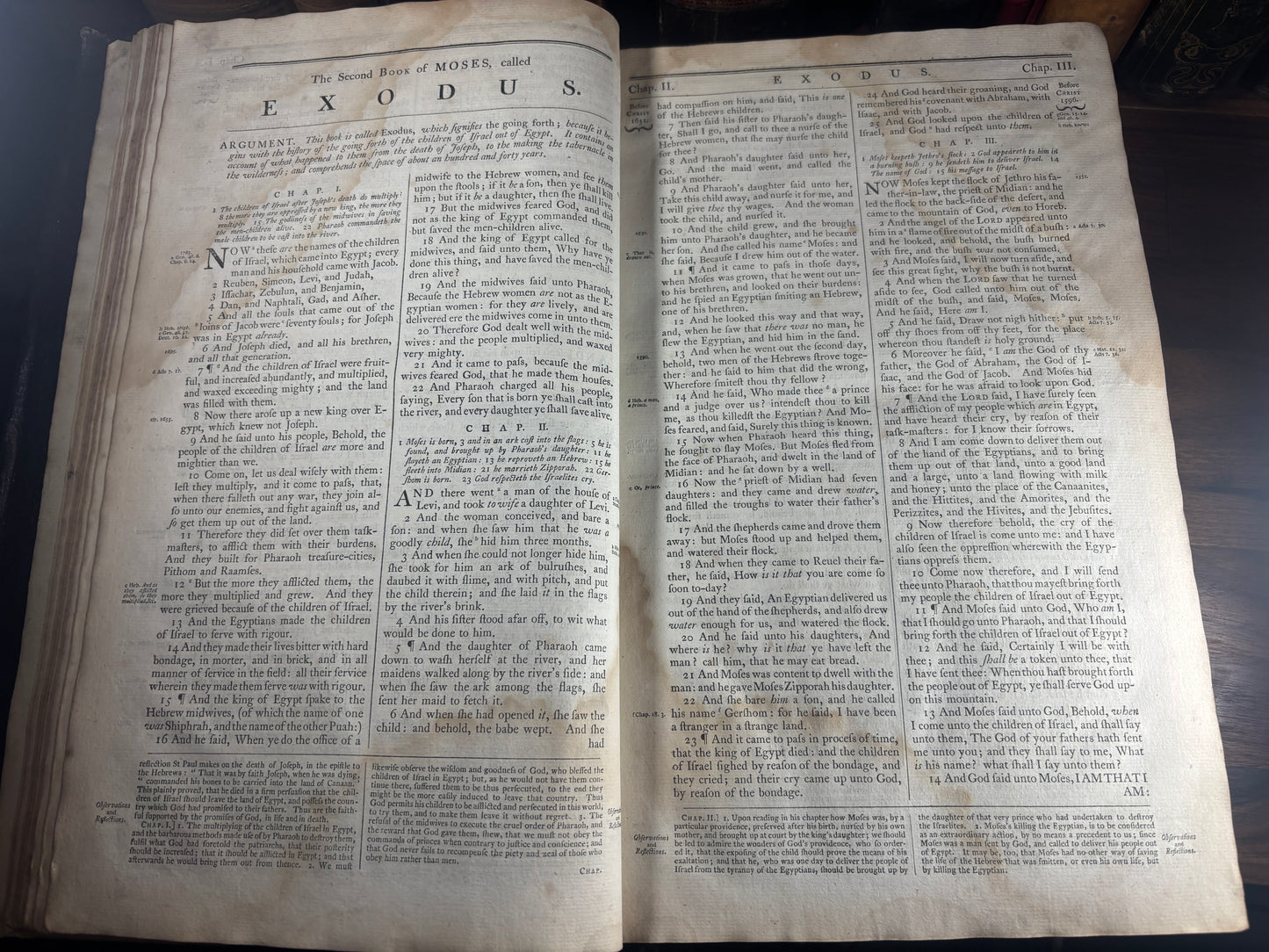 1776/7 KJV Whitehaven Family Bible, American Revolutionary War Era, Herbert 1243