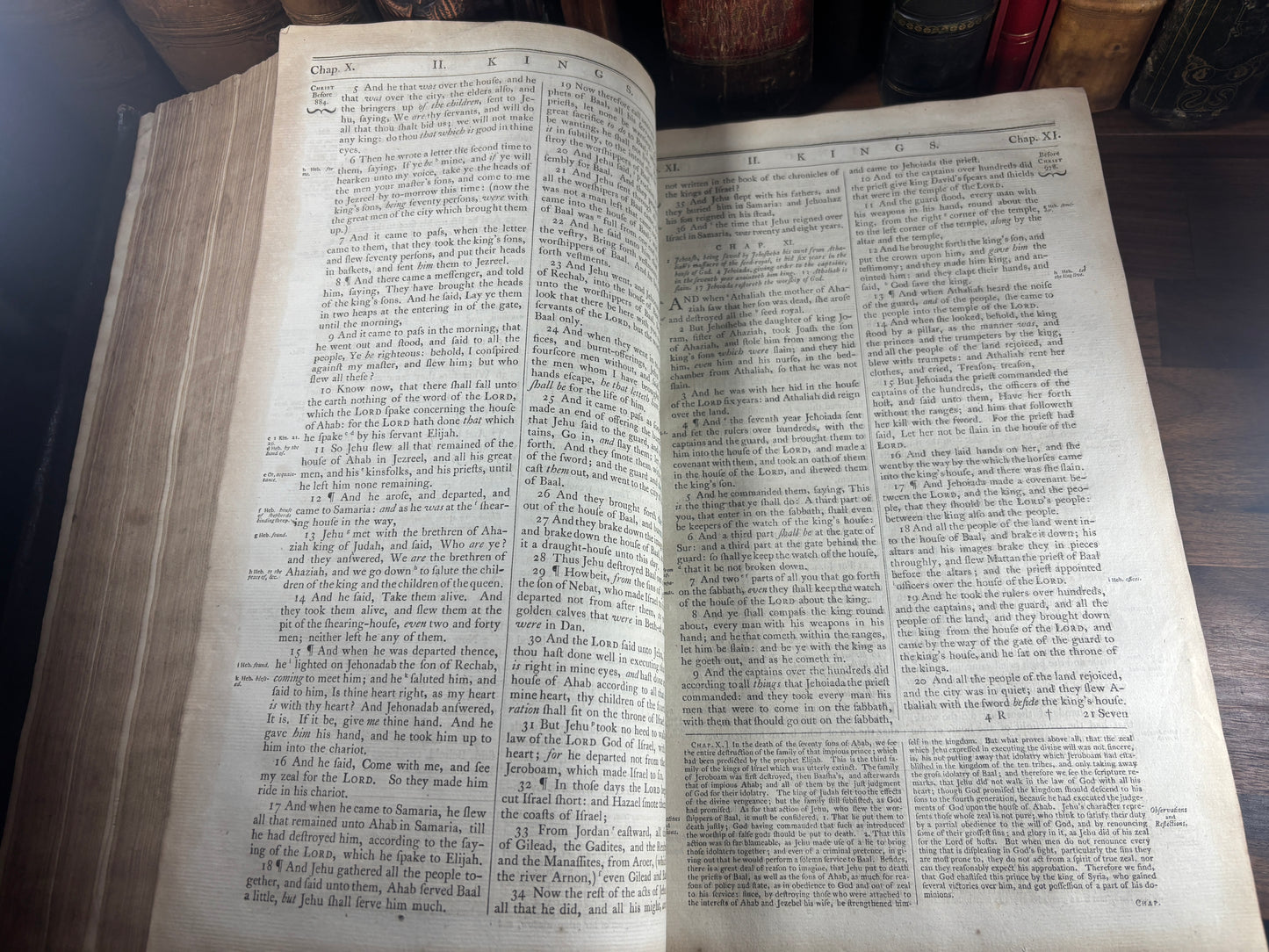 1776/7 KJV Whitehaven Family Bible, American Revolutionary War Era, Herbert 1243