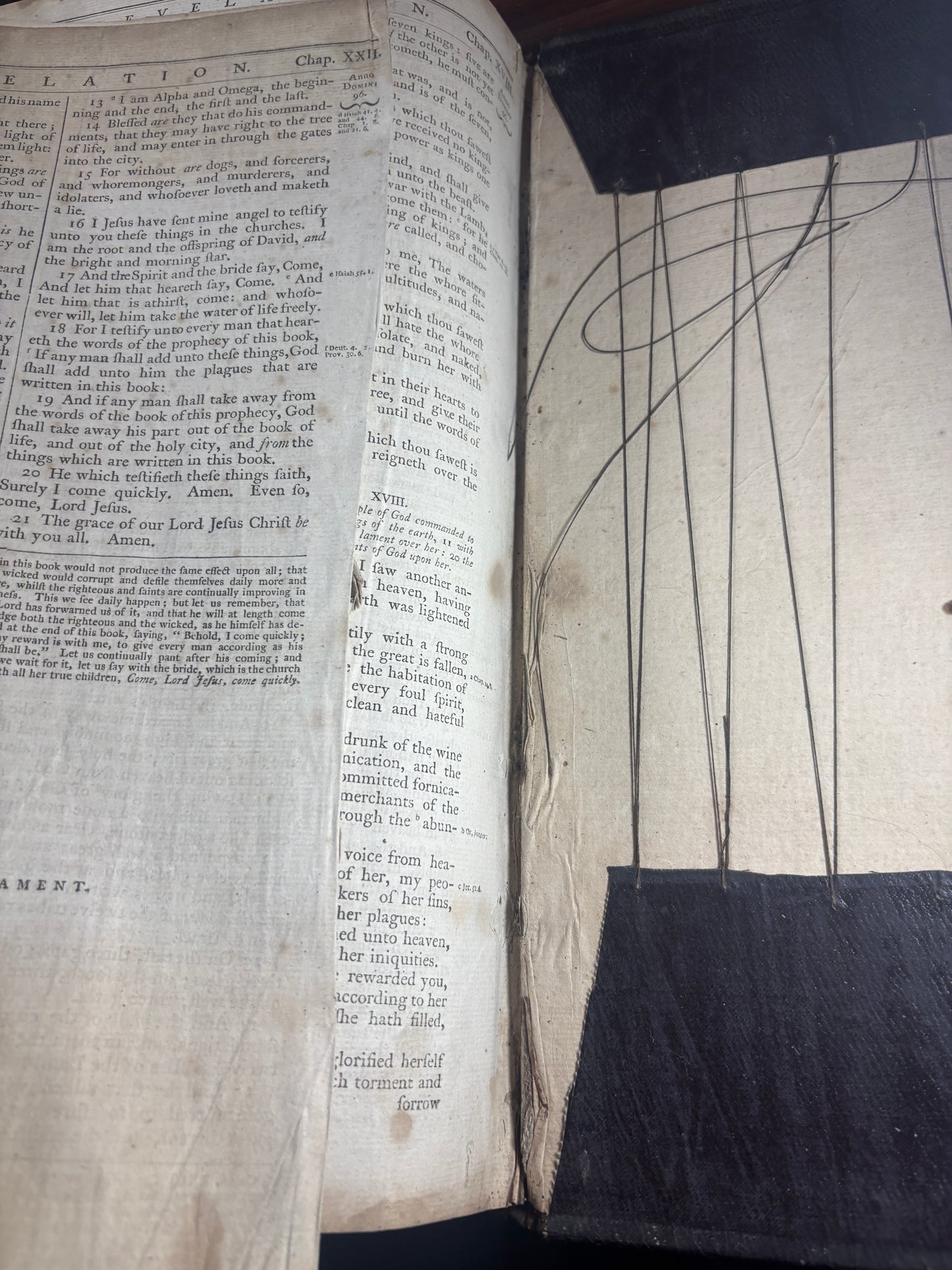 1776/7 KJV Whitehaven Family Bible, American Revolutionary War Era, Herbert 1243