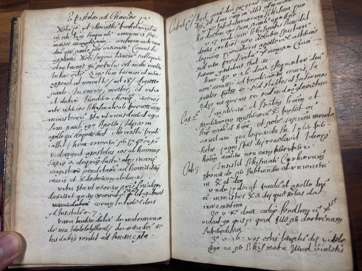 1583 Greek and Latin New Testament With Extensive Inscriptions