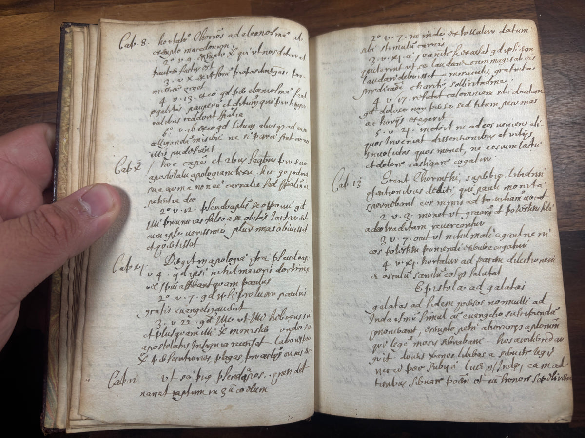 1583 Greek and Latin New Testament With Extensive Inscriptions