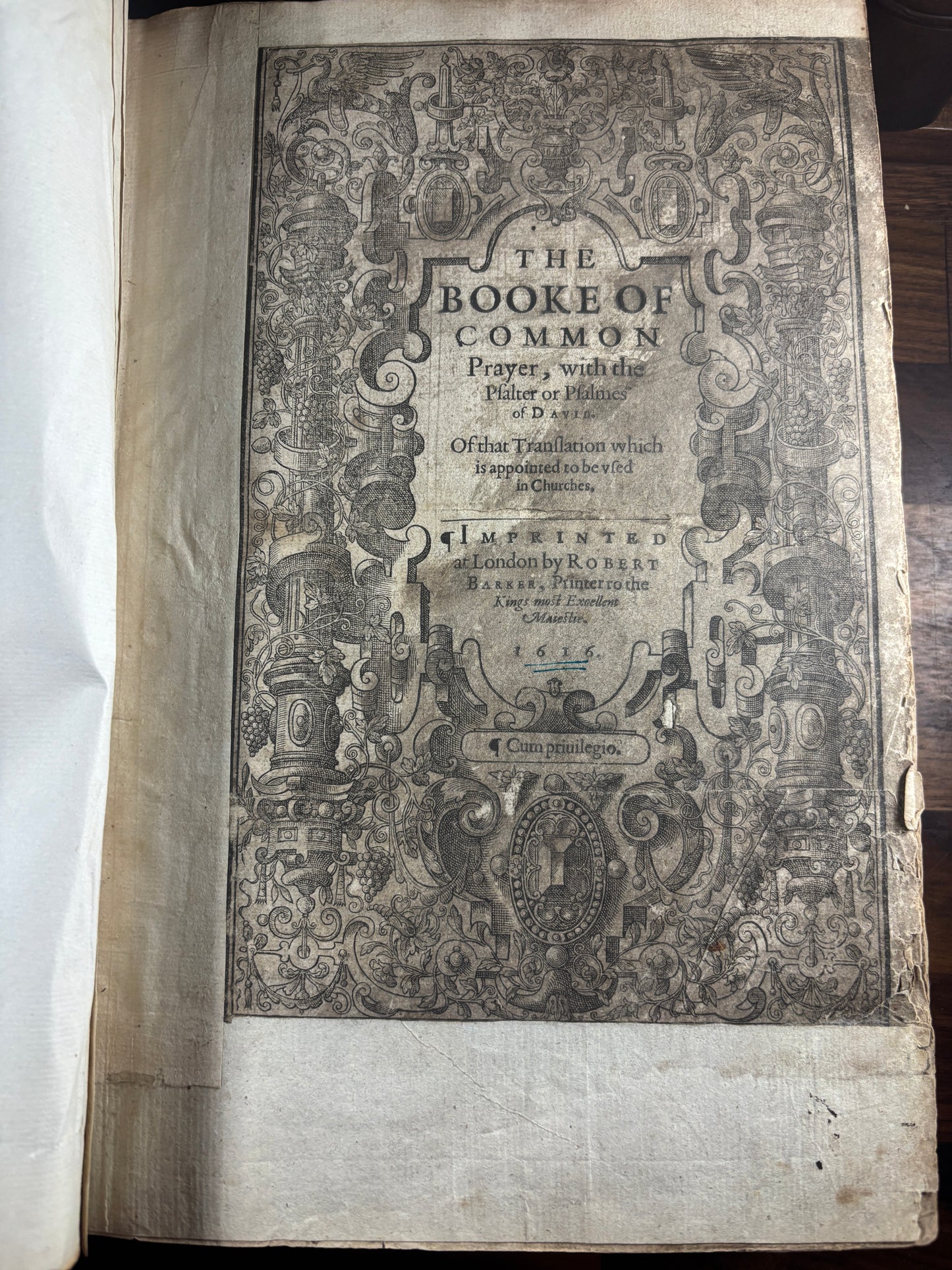 1616 Geneva "Breeches" Bible Folio, Herbert 348, Genealogies & Woodcut Prints