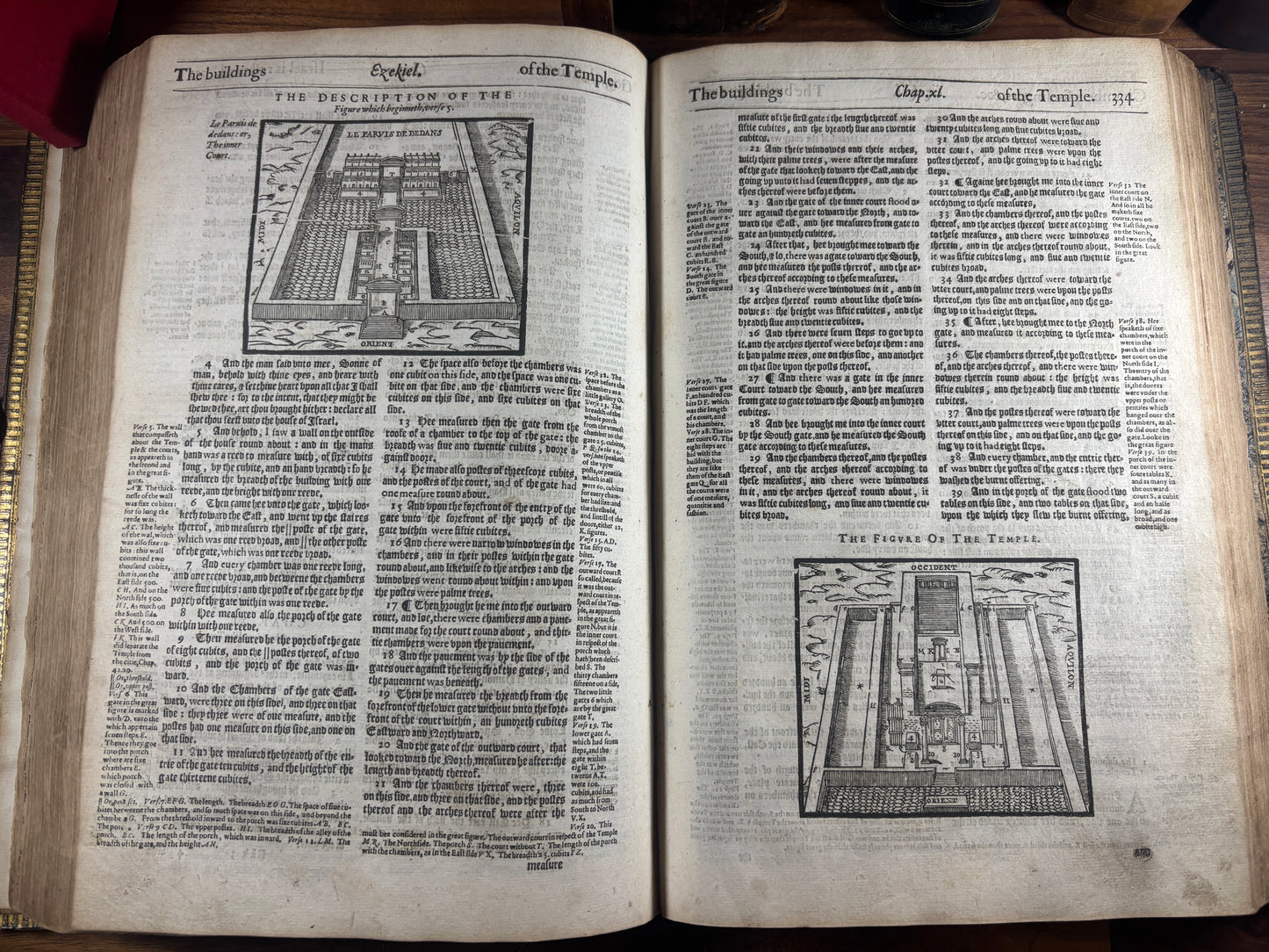 1616 Geneva "Breeches" Bible Folio, Herbert 348, Genealogies & Woodcut Prints