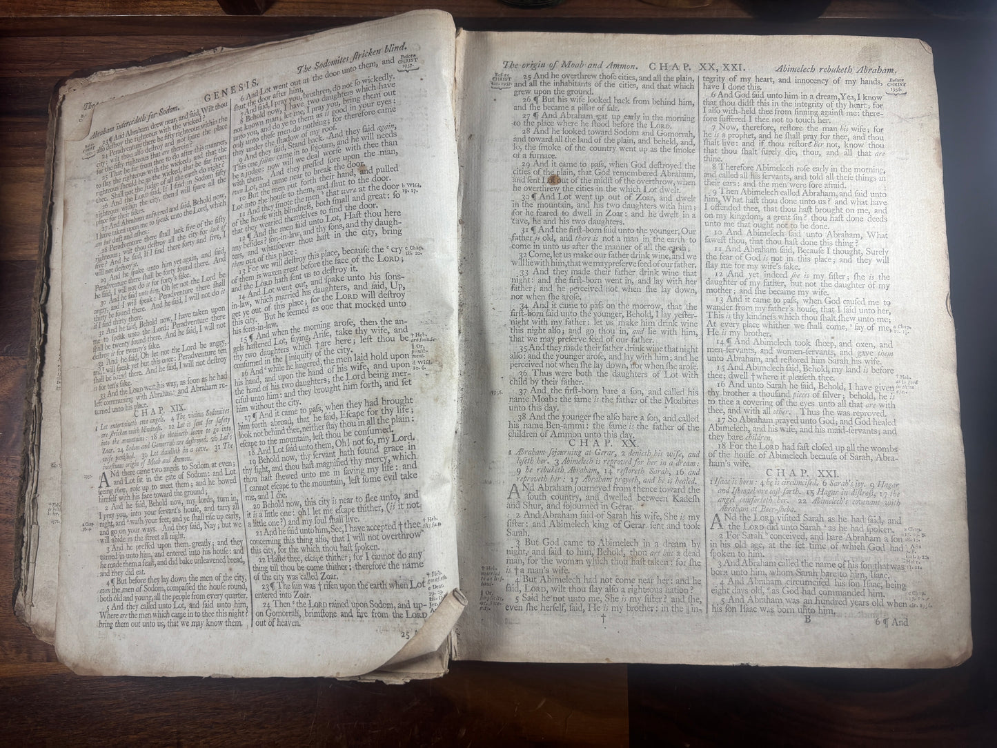 1789 King James Bible, Printed in Edinburgh, Mark and Charles Kerr