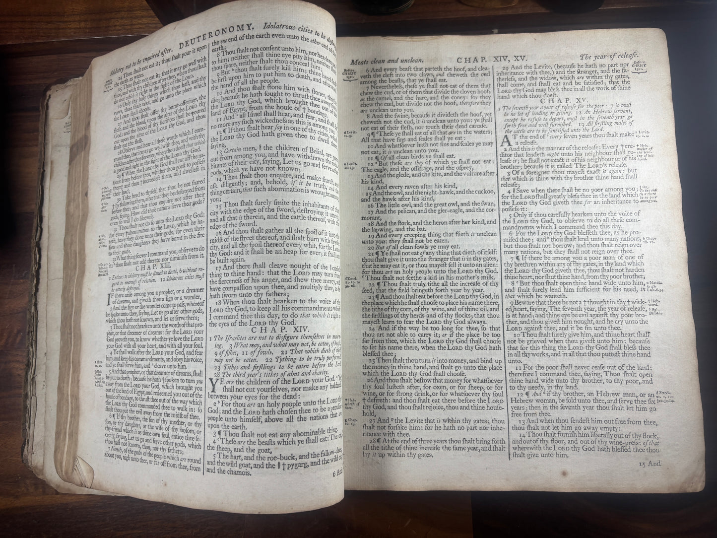 1789 King James Bible, Printed in Edinburgh, Mark and Charles Kerr