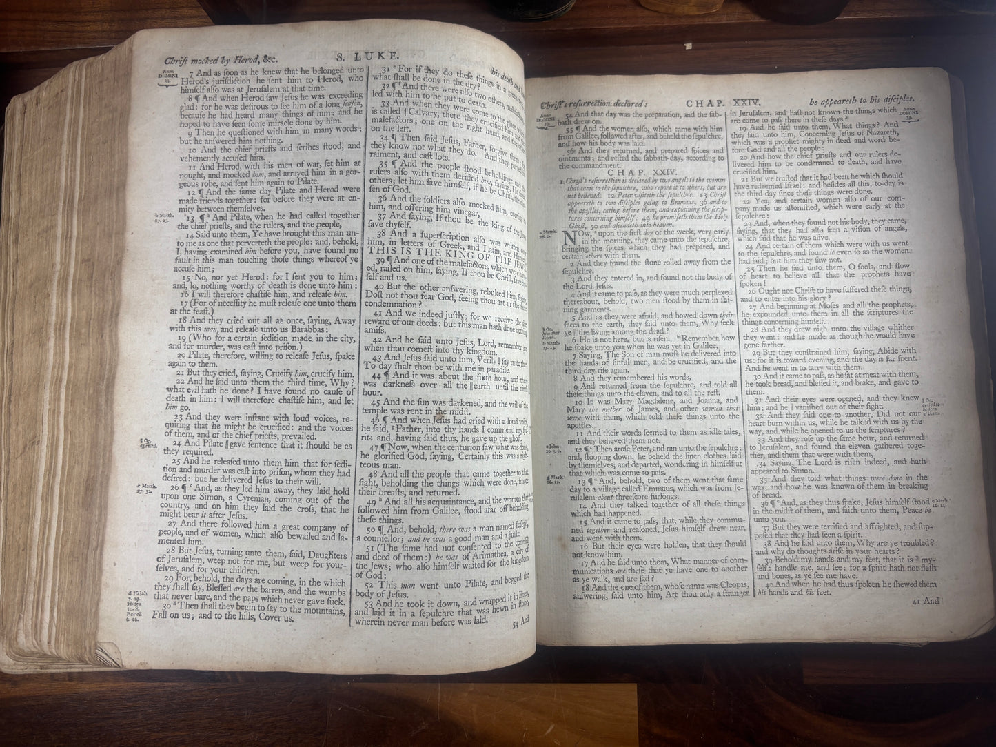 1789 King James Bible, Printed in Edinburgh, Mark and Charles Kerr