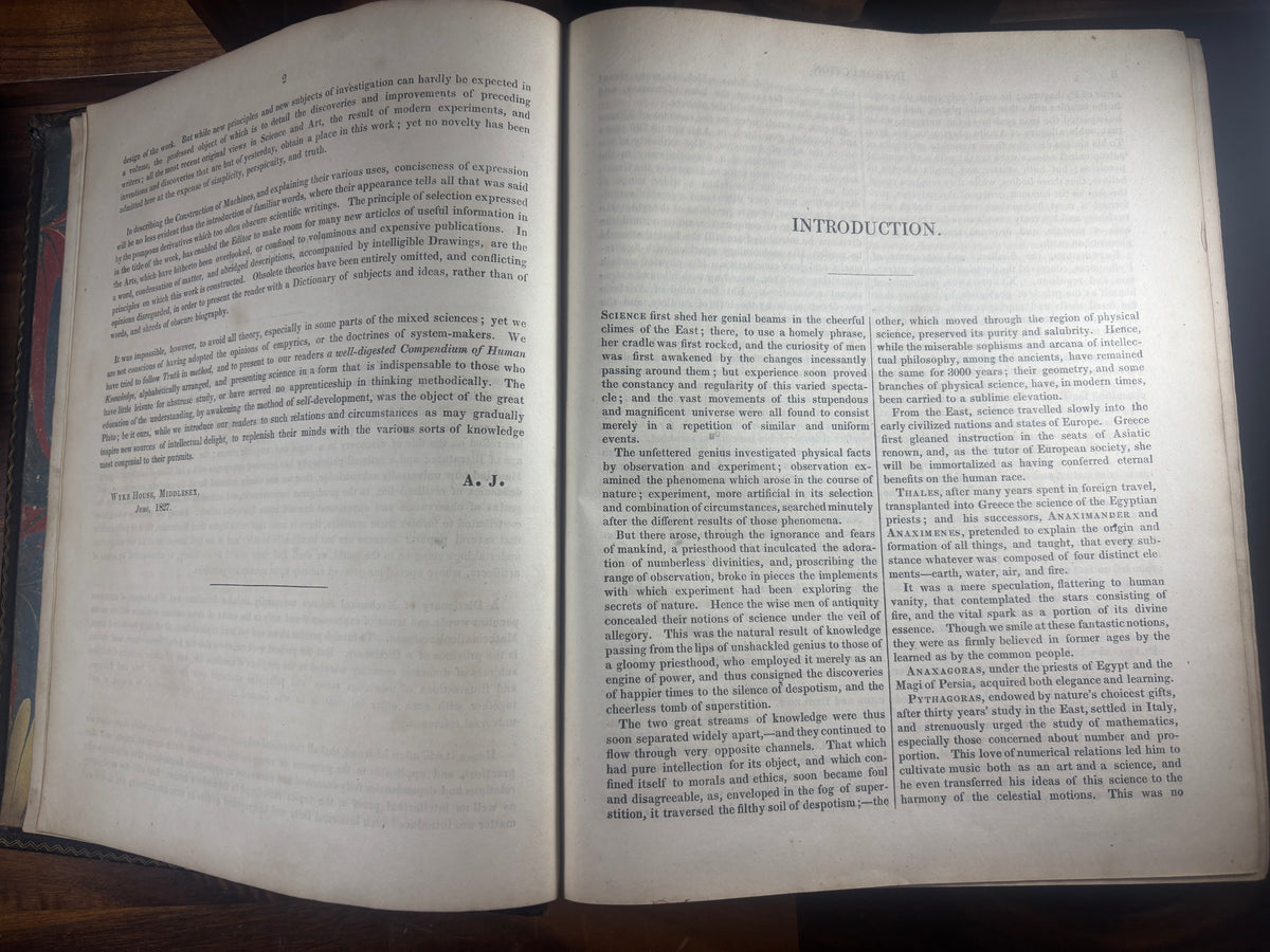 A Dictionary of Mechanical Science, Arts, Manufactures, and Miscellaneous Knowledge Vol 1 of 2