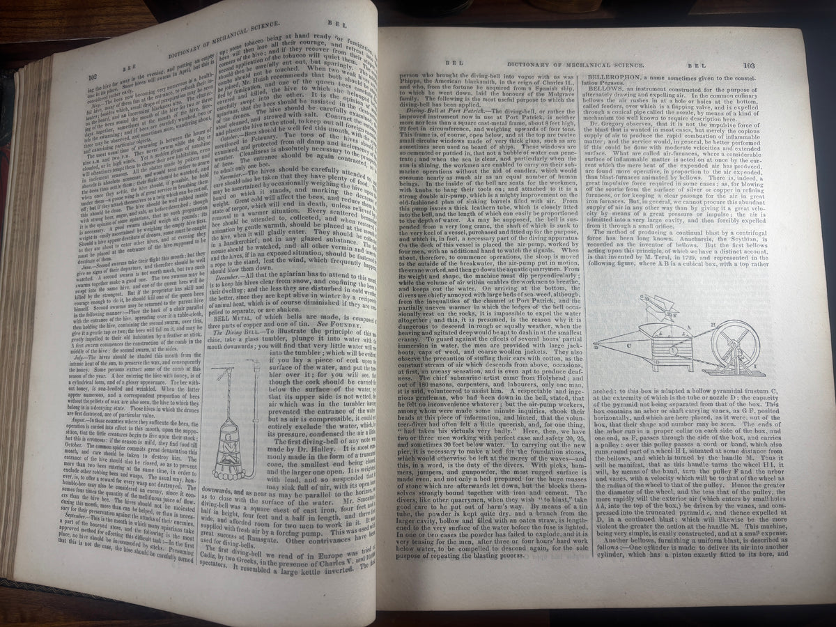A Dictionary of Mechanical Science, Arts, Manufactures, and Miscellaneous Knowledge Vol 1 of 2