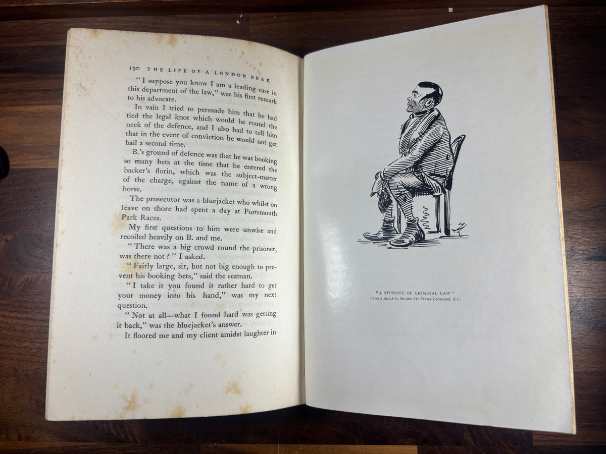 The Life of a London Beak H. L. Cancellor Hurst &amp; Blackett 1930