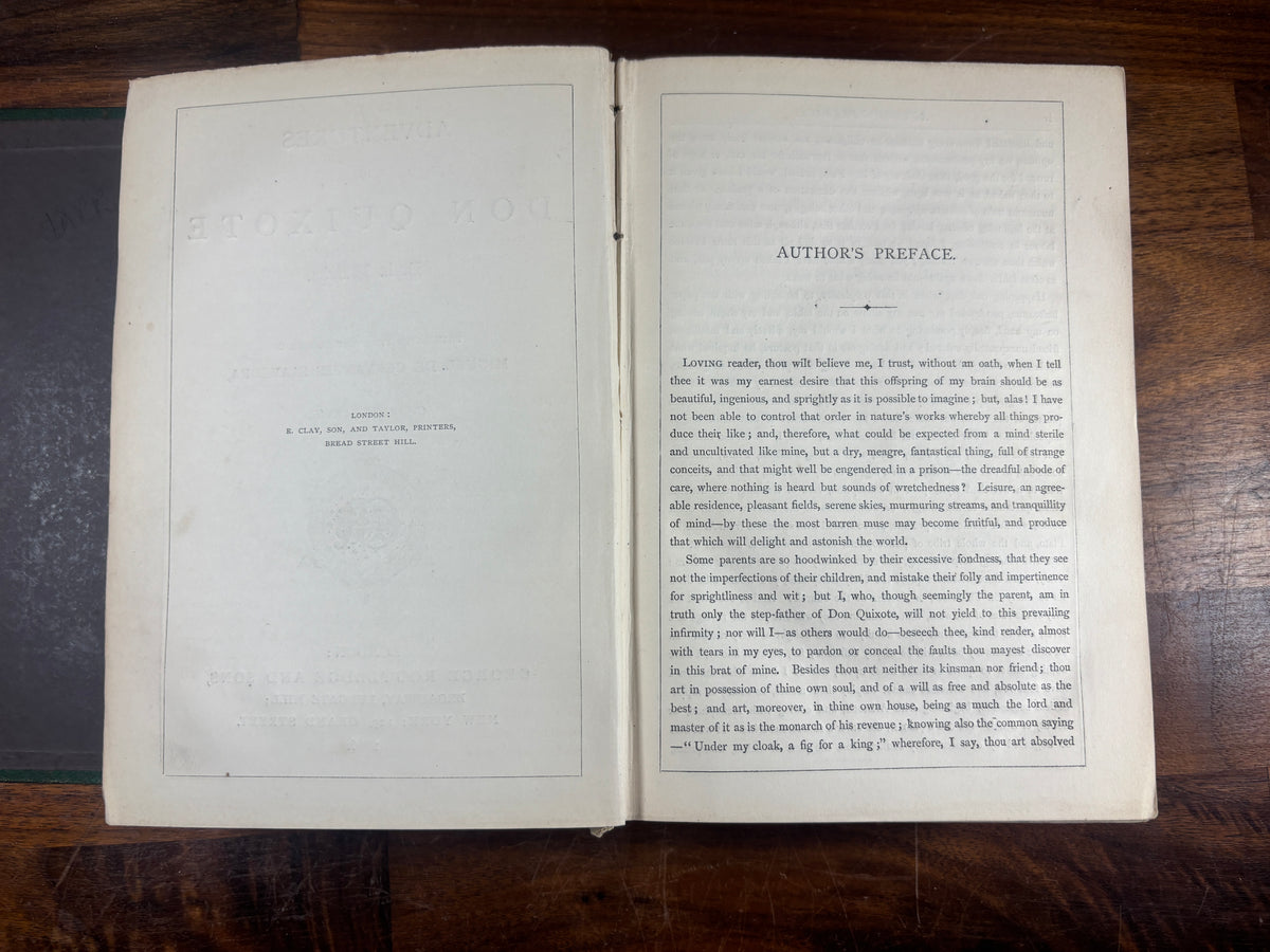 Adventures of Don Quixote de la Mancha 1866