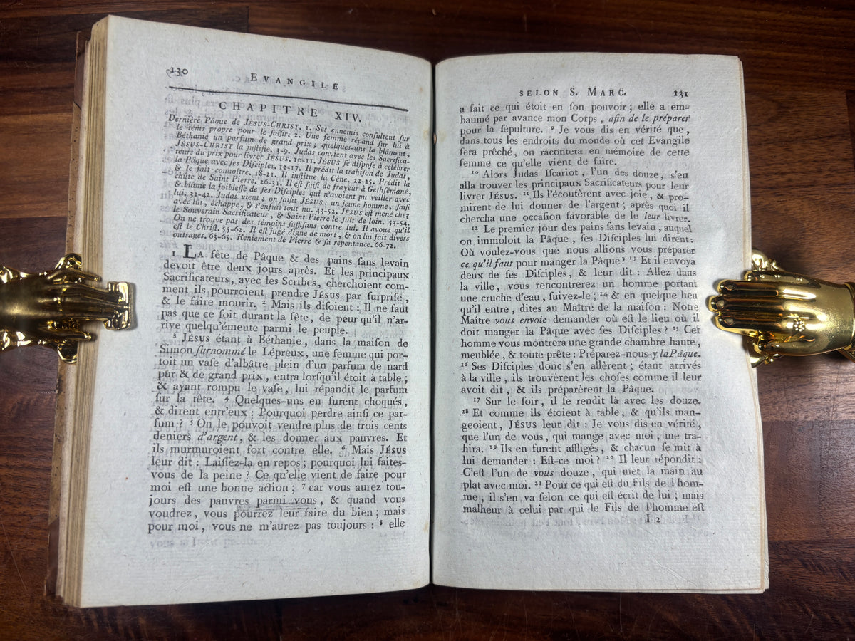 1802 French New Testament, Printed in Geneva, G. J. Manget