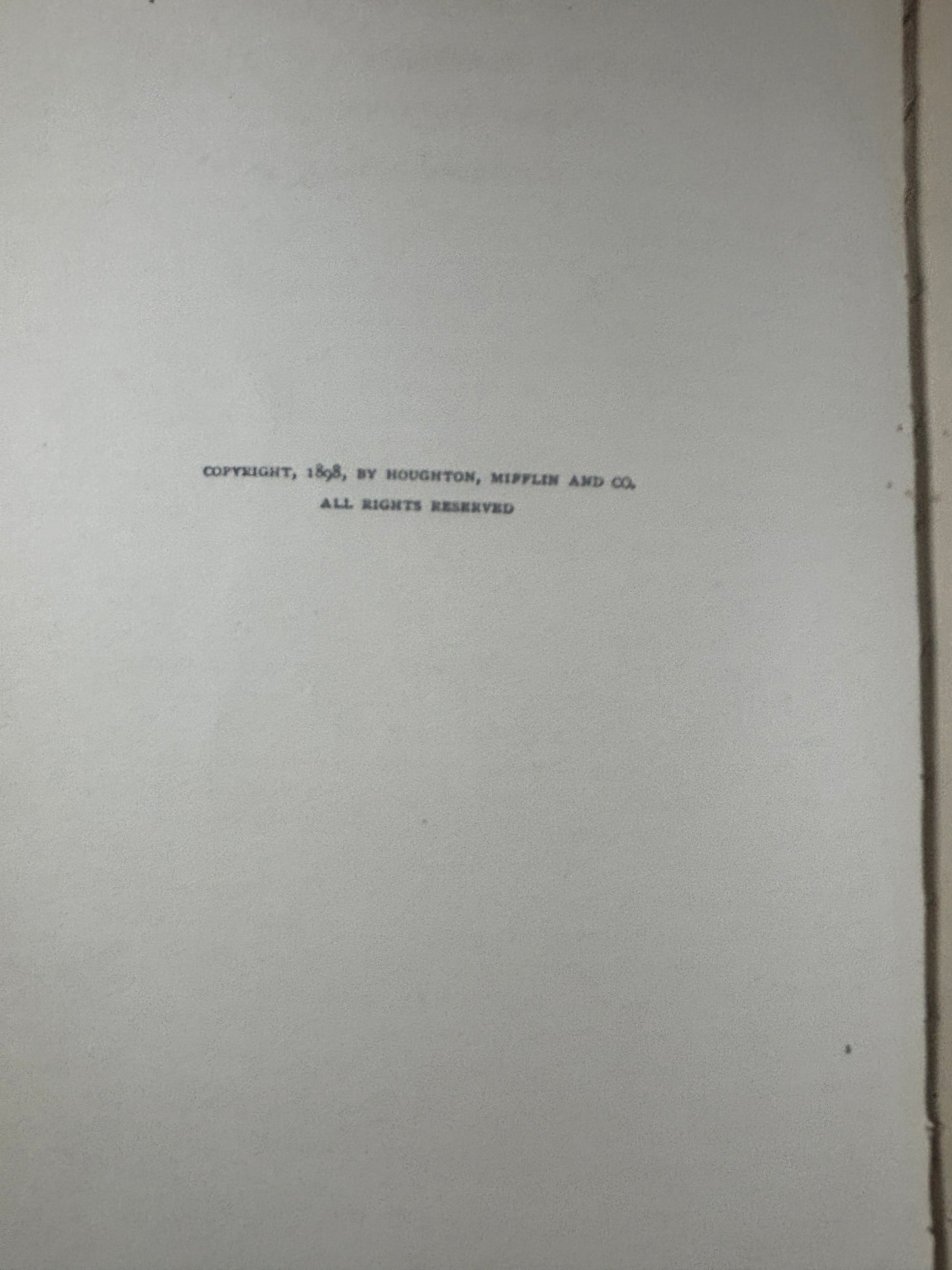 1898 First Cambeidge Edition of The Poetic and Dramatic Works of Alfred Lord Tennyson