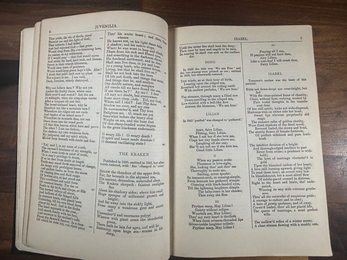 1898 First Cambeidge Edition of The Poetic and Dramatic Works of Alfred Lord Tennyson