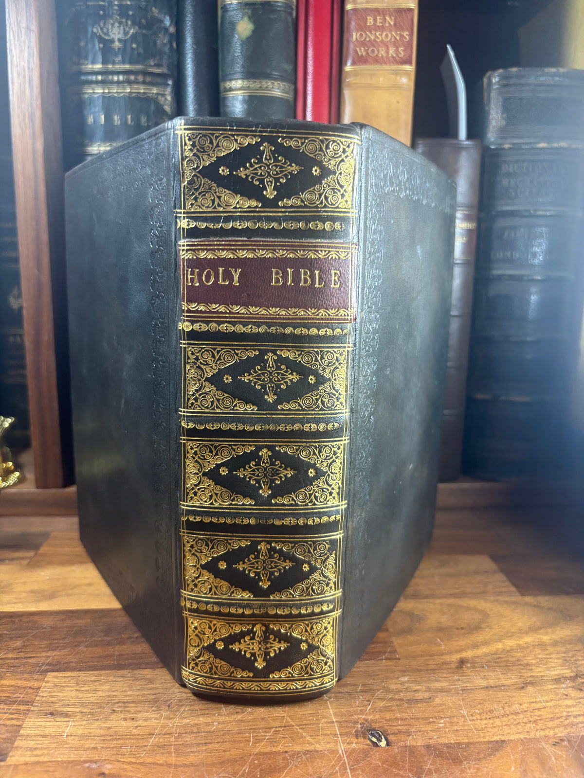 1584 Bishops' Bible Quarto, Christopher Barker, Elizabethan Bible with Psalter