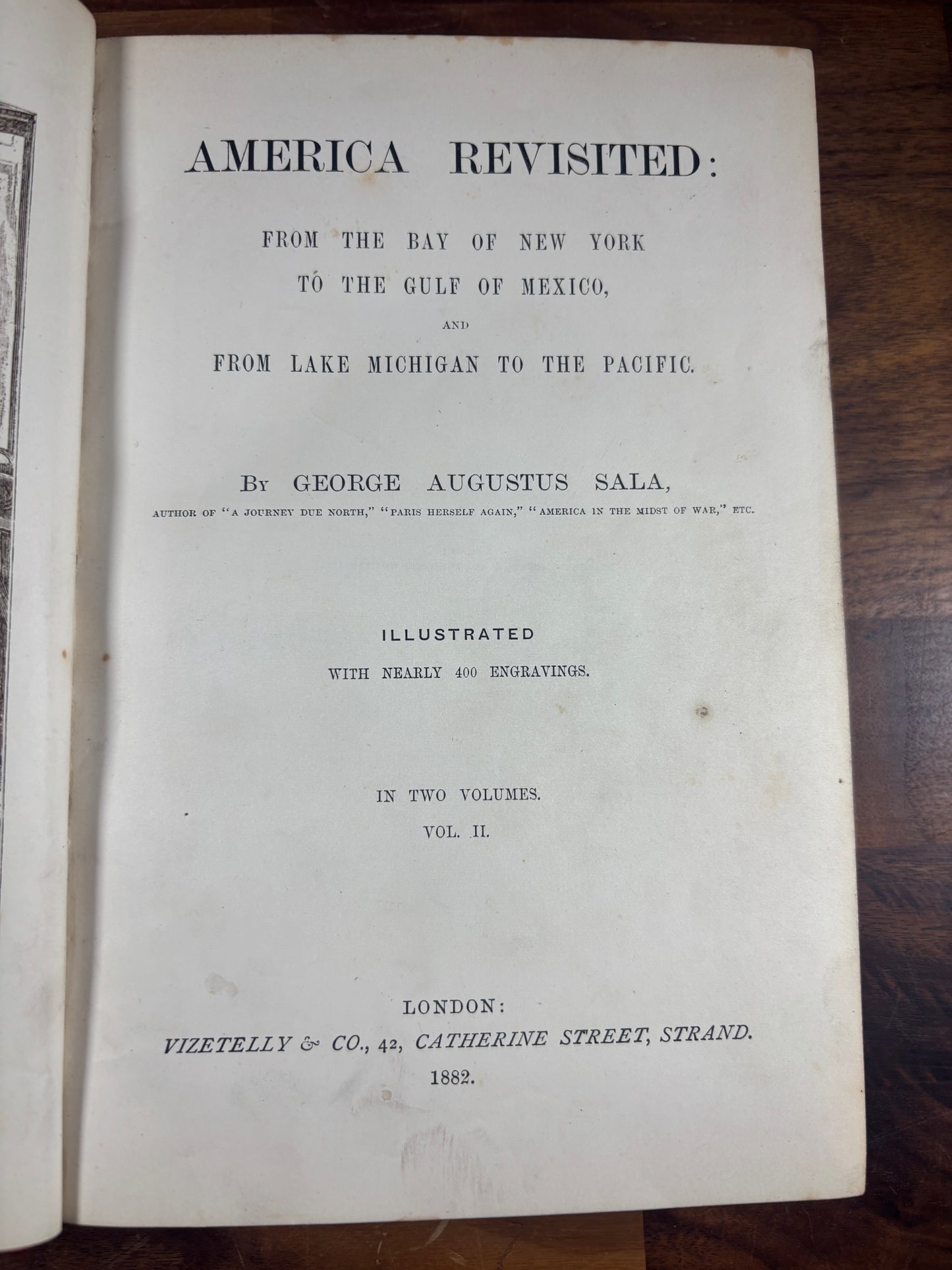 America Revisited – George Augustus Sala, 1882