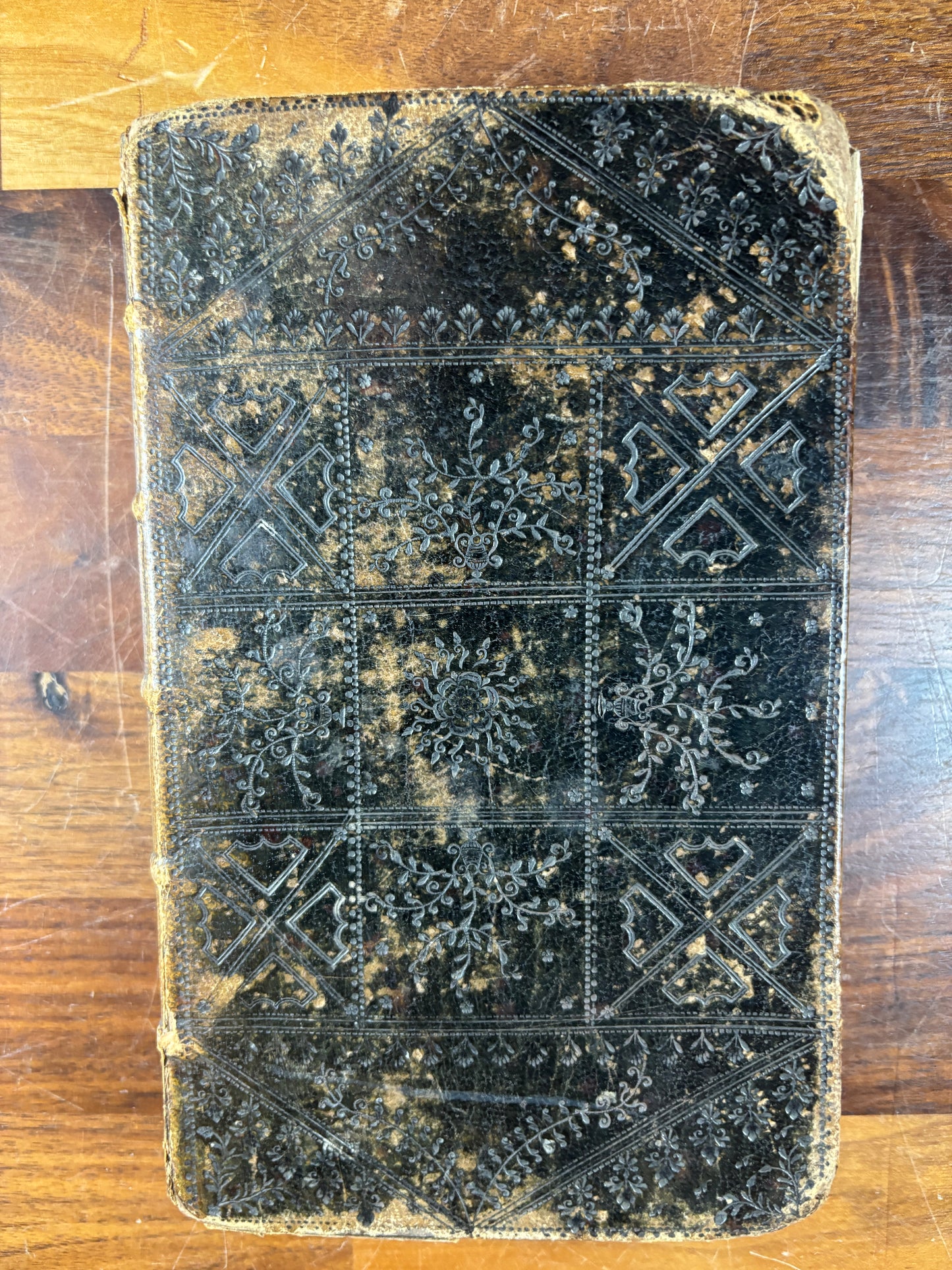 1699 Book of Common Prayer, Red Ruled, Contemporary Tooled Leather