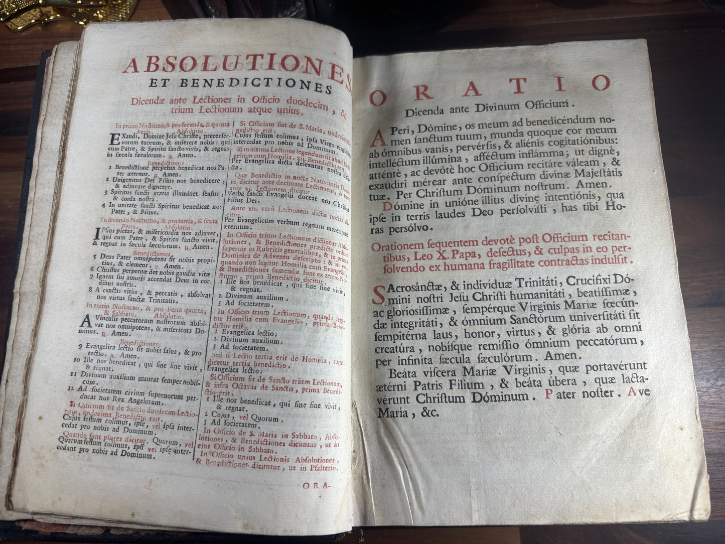 1728 Benedictine Monastic Breviary, Venice, Nicola Pezzana, with 1739 Florentine Supplements