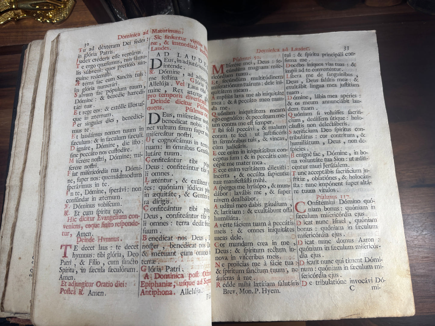 1728 Benedictine Monastic Breviary, Venice, Nicola Pezzana, with 1739 Florentine Supplements