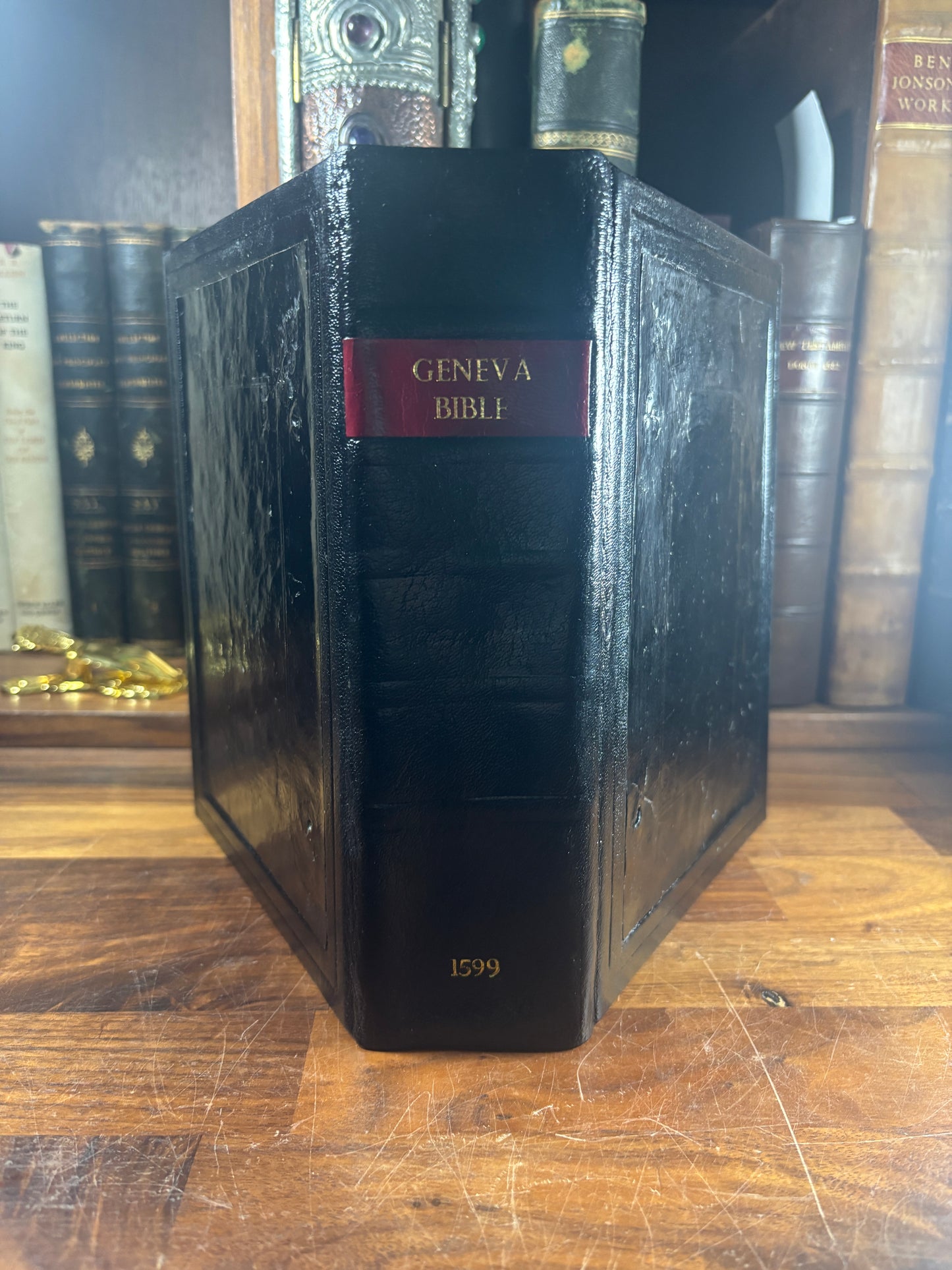 1599 Geneva “Breeches” Bible Herbert 253, Maps, Genealogies, Apocrypha, Psalter & Concordance