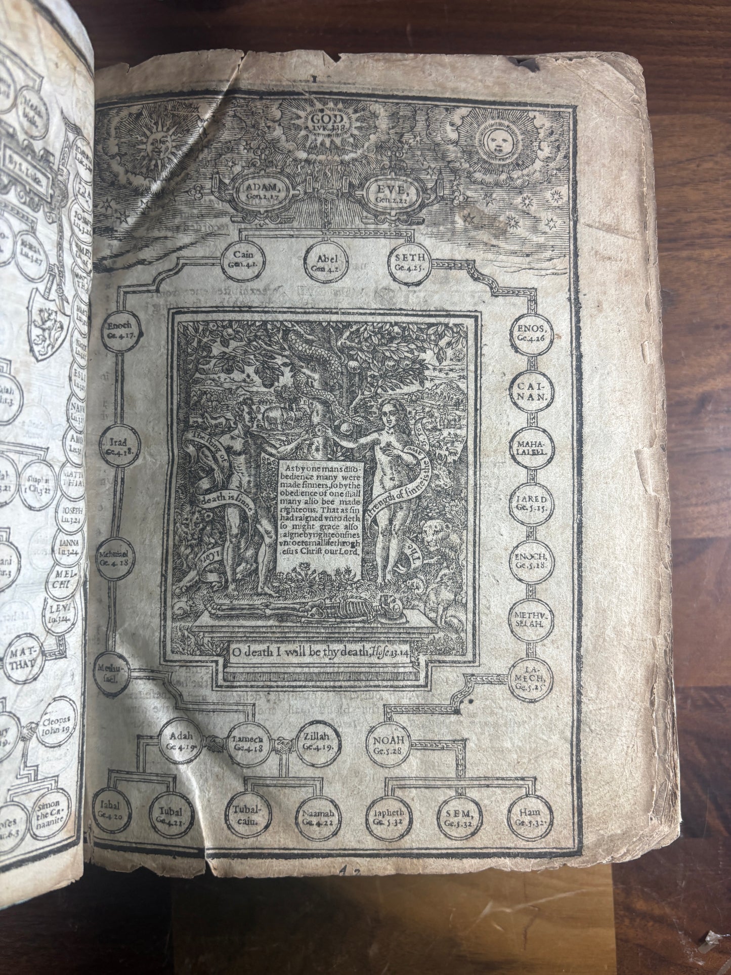 1599 Geneva “Breeches” Bible Herbert 253, Maps, Genealogies, Apocrypha, Psalter & Concordance