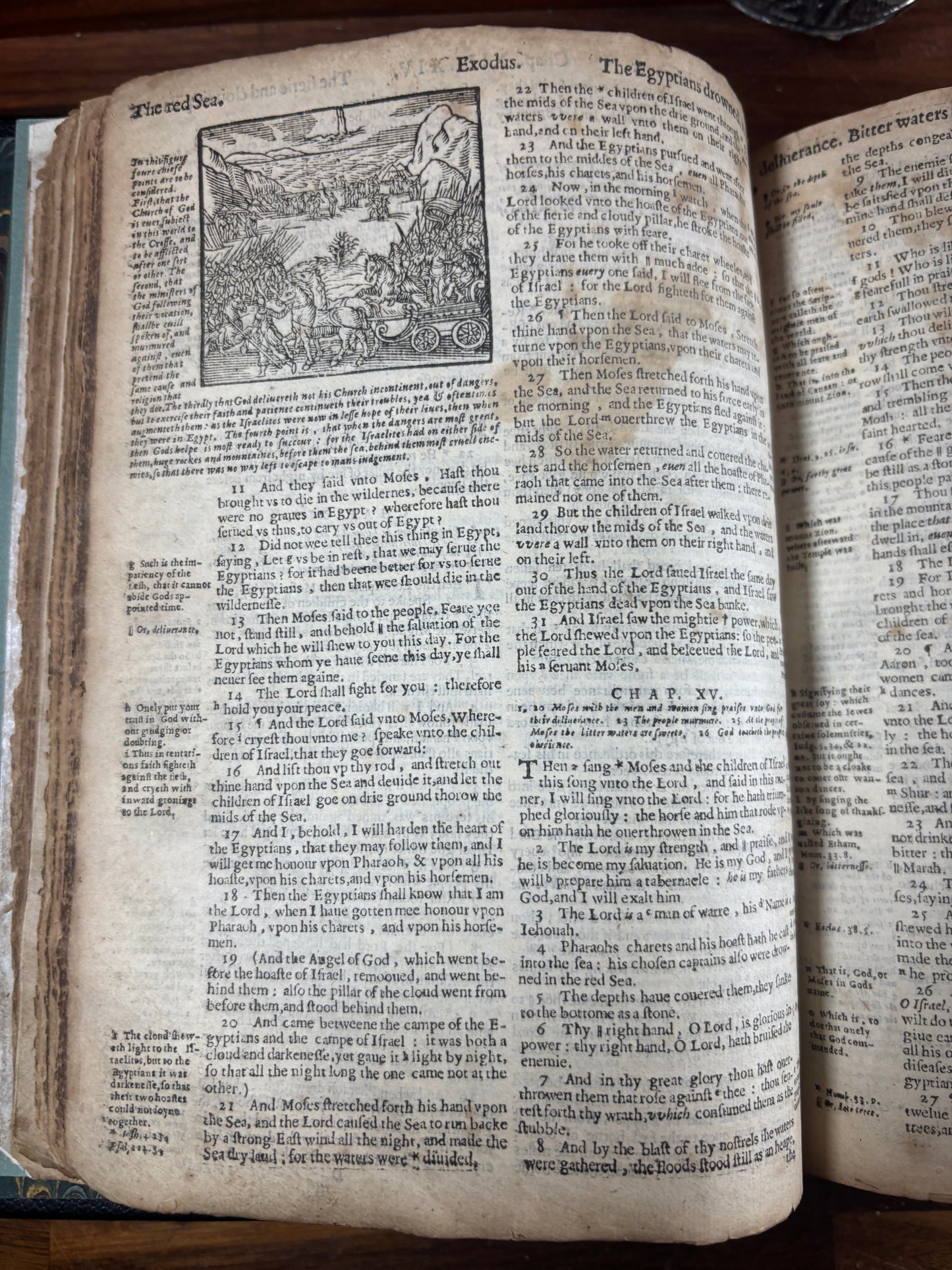 1599 Geneva “Breeches” Bible Herbert 253, Maps, Genealogies, Apocrypha, Psalter & Concordance