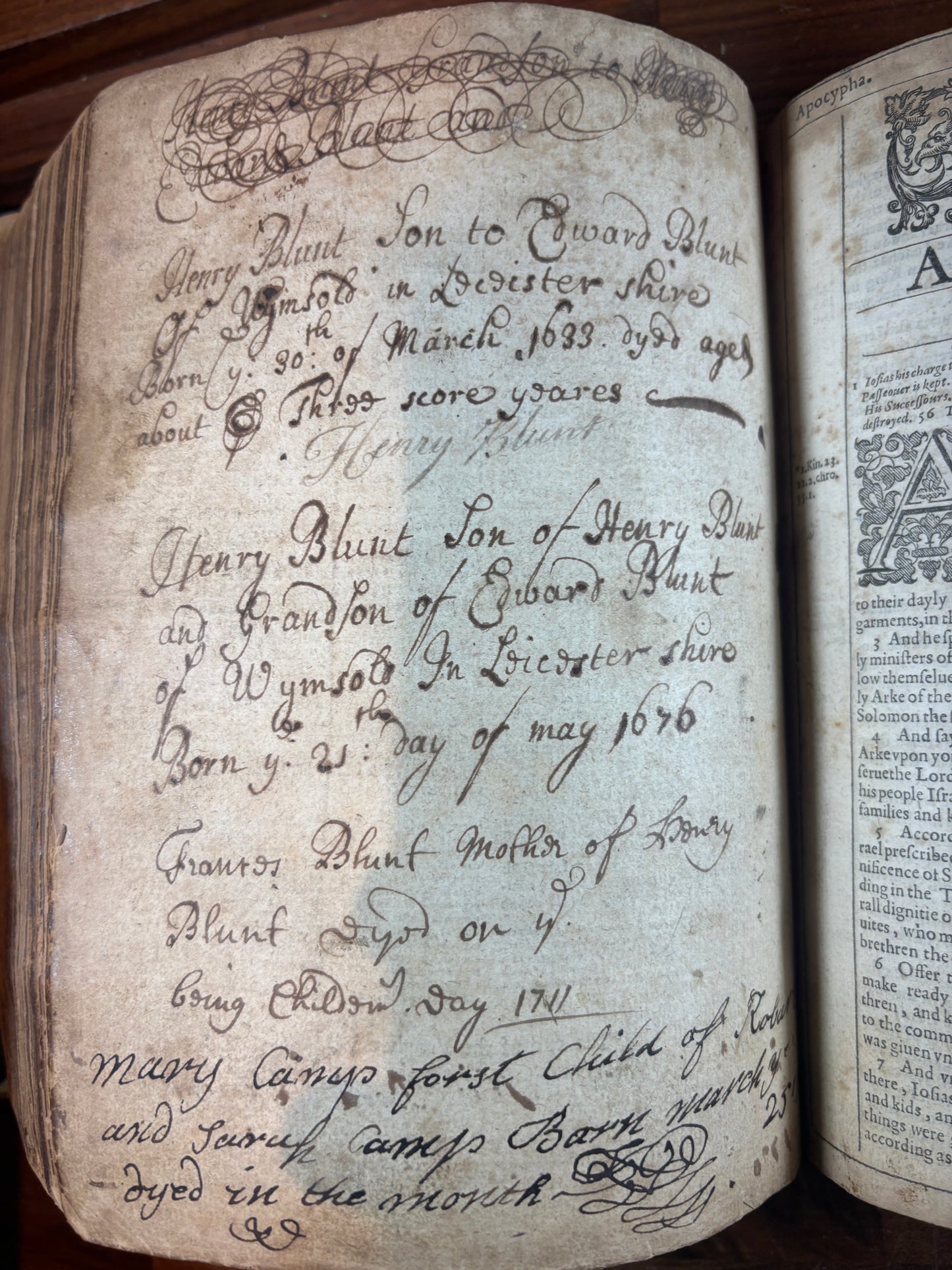 1599 Geneva “Breeches” Bible Herbert 253, Maps, Genealogies, Apocrypha, Psalter & Concordance