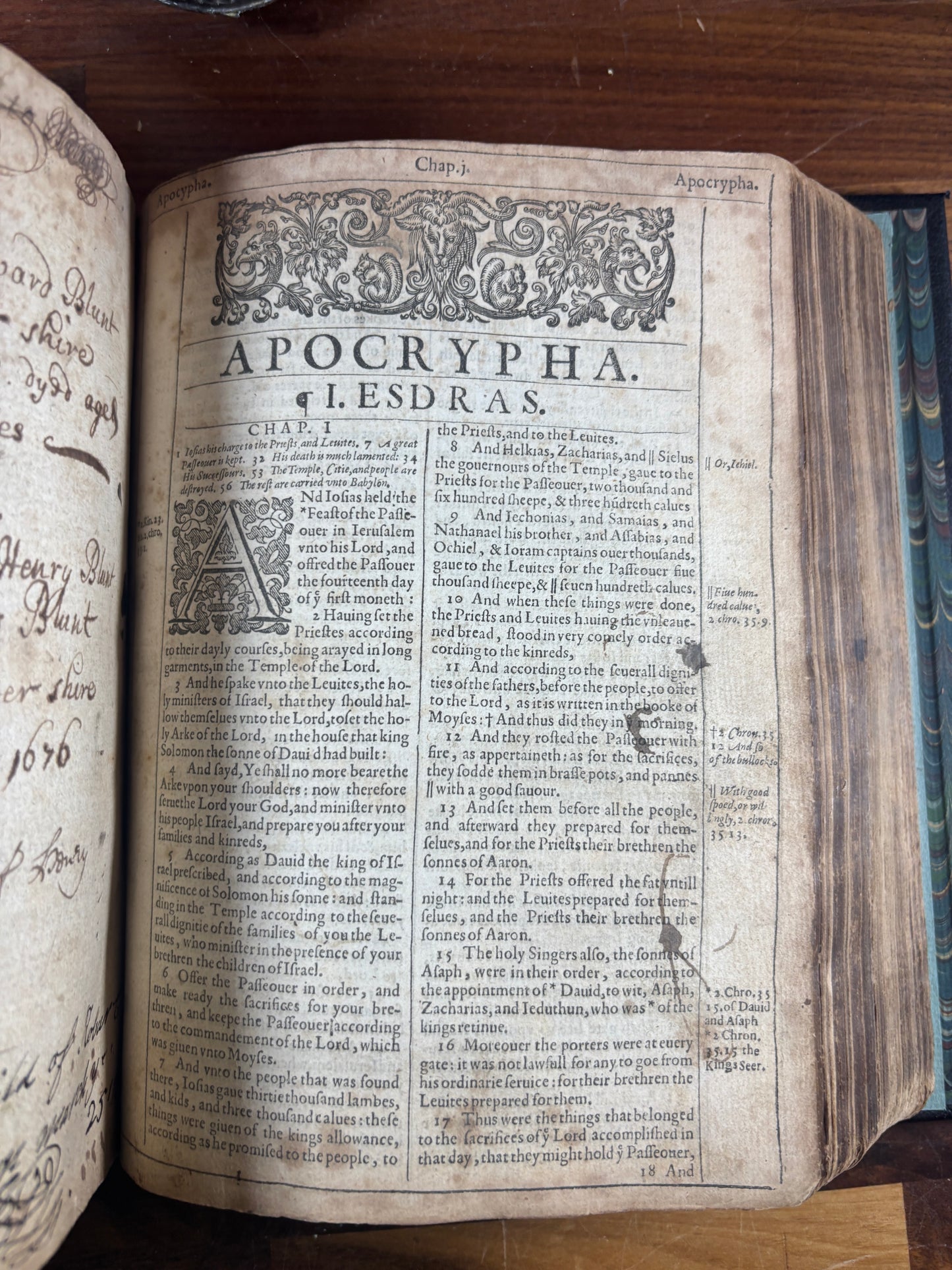 1599 Geneva “Breeches” Bible Herbert 253, Maps, Genealogies, Apocrypha, Psalter & Concordance