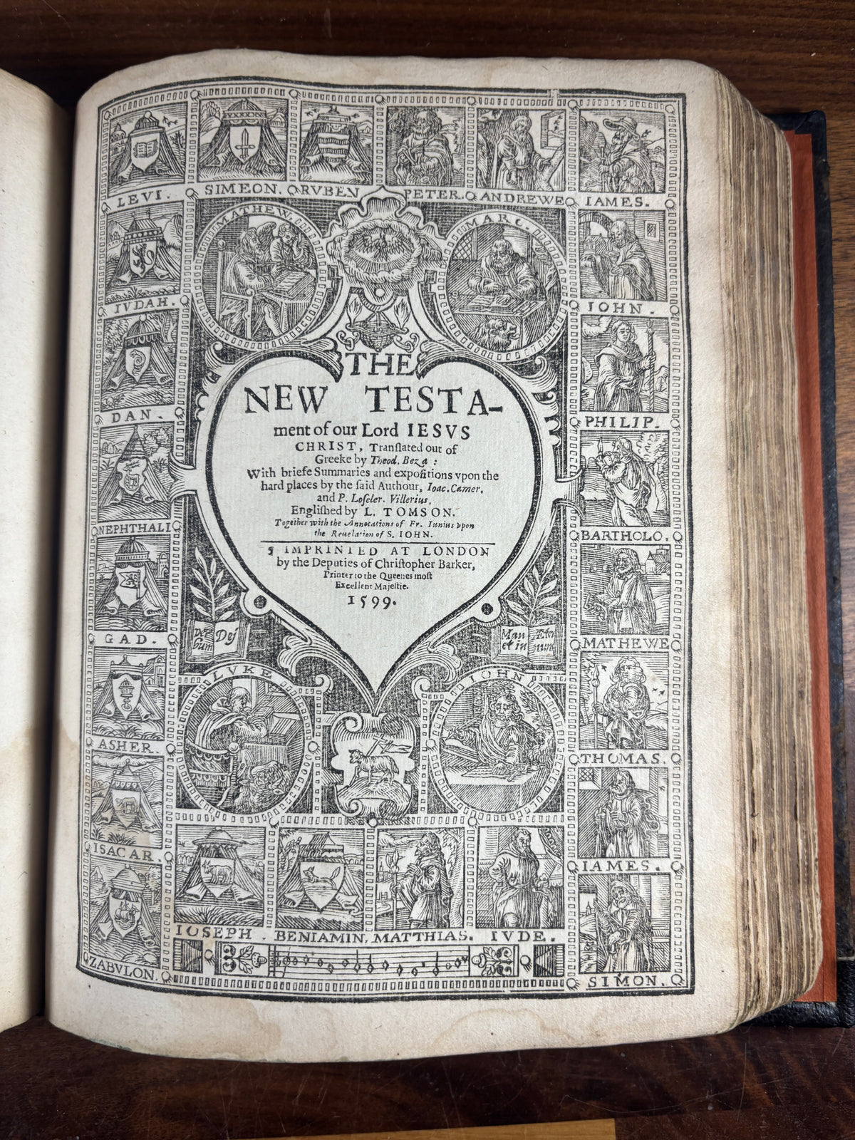 1599 Geneva “Breeches” Bible Herbert 250, Maps, Apocrypha, Psalter & Concordance