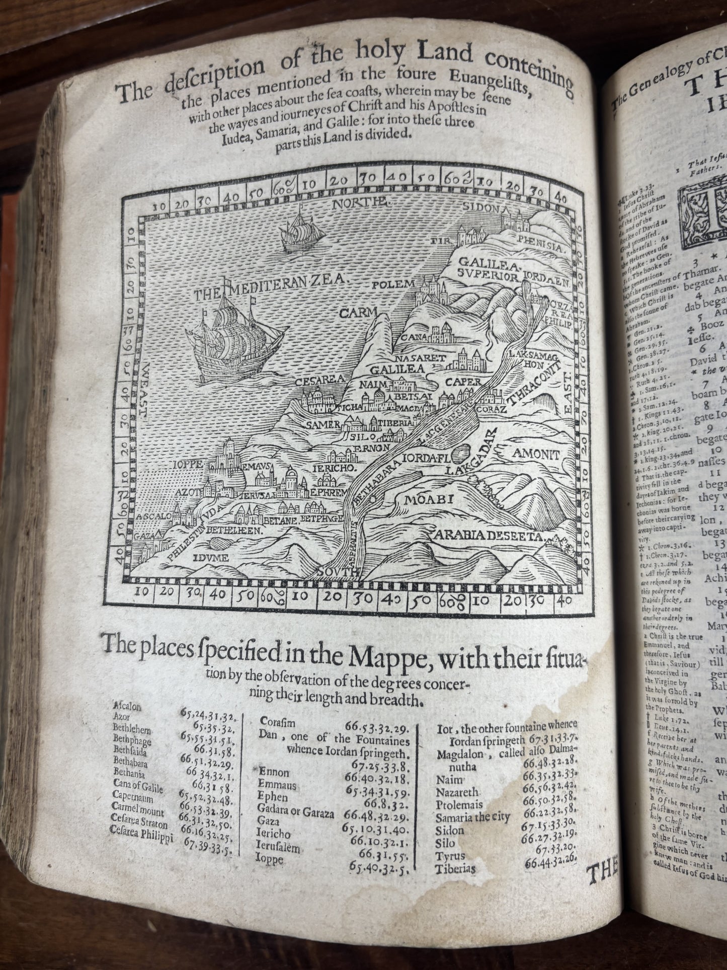 1599 Geneva “Breeches” Bible Herbert 250, Maps, Apocrypha, Psalter & Concordance