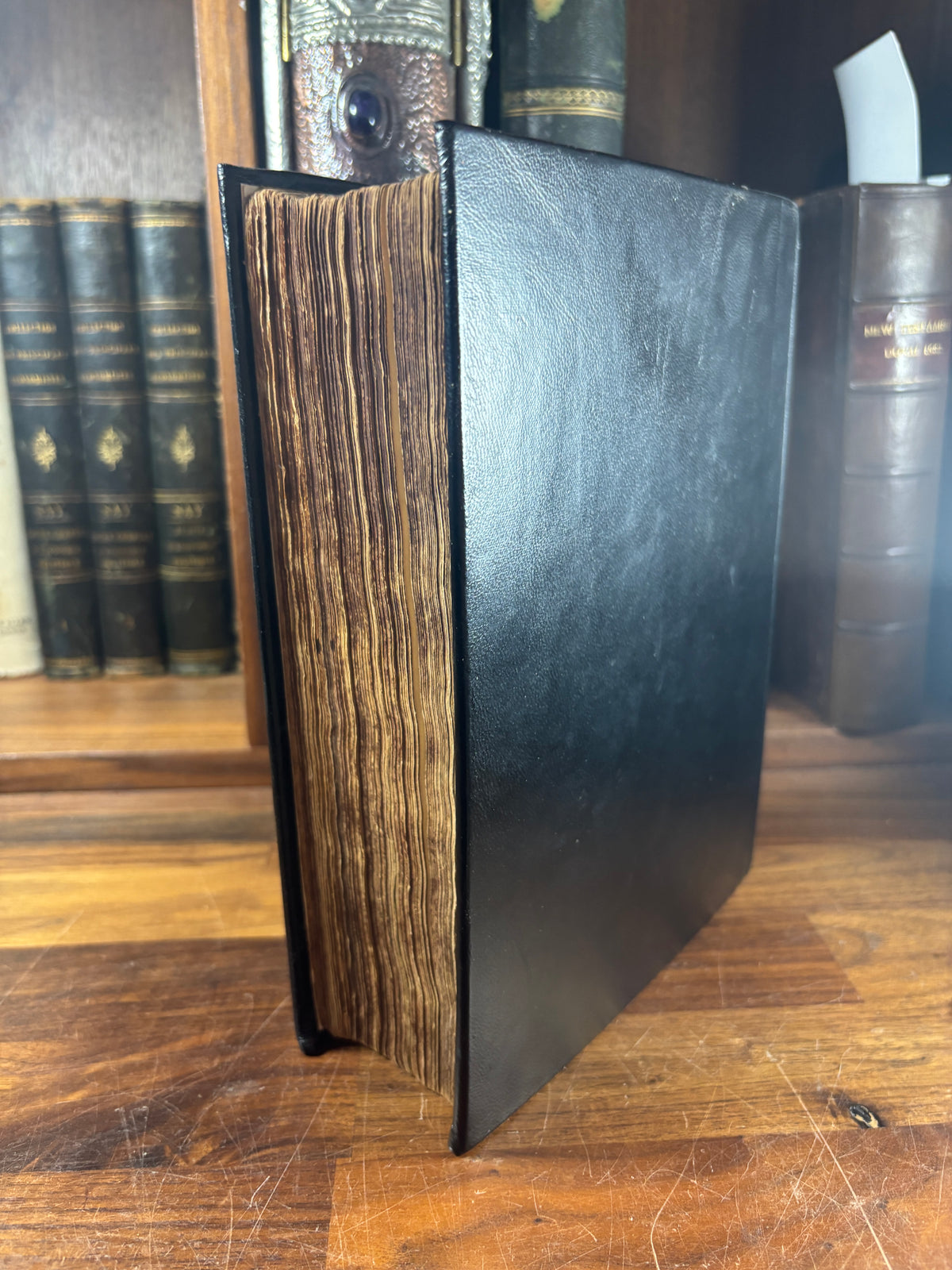 1585 Biblia Sacra – Tremellius, Junius & Beza Latin Bible W/ Inscriptions