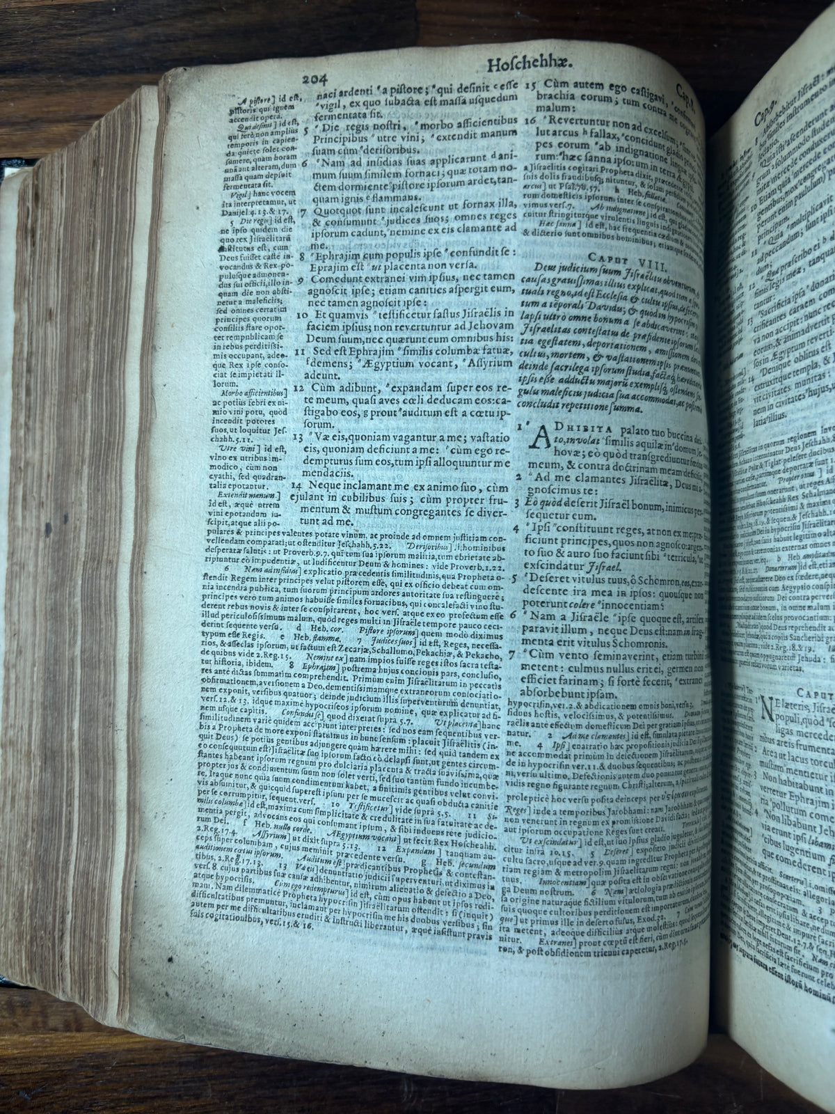 1585 Biblia Sacra – Tremellius, Junius & Beza Latin Bible W/ Inscriptions