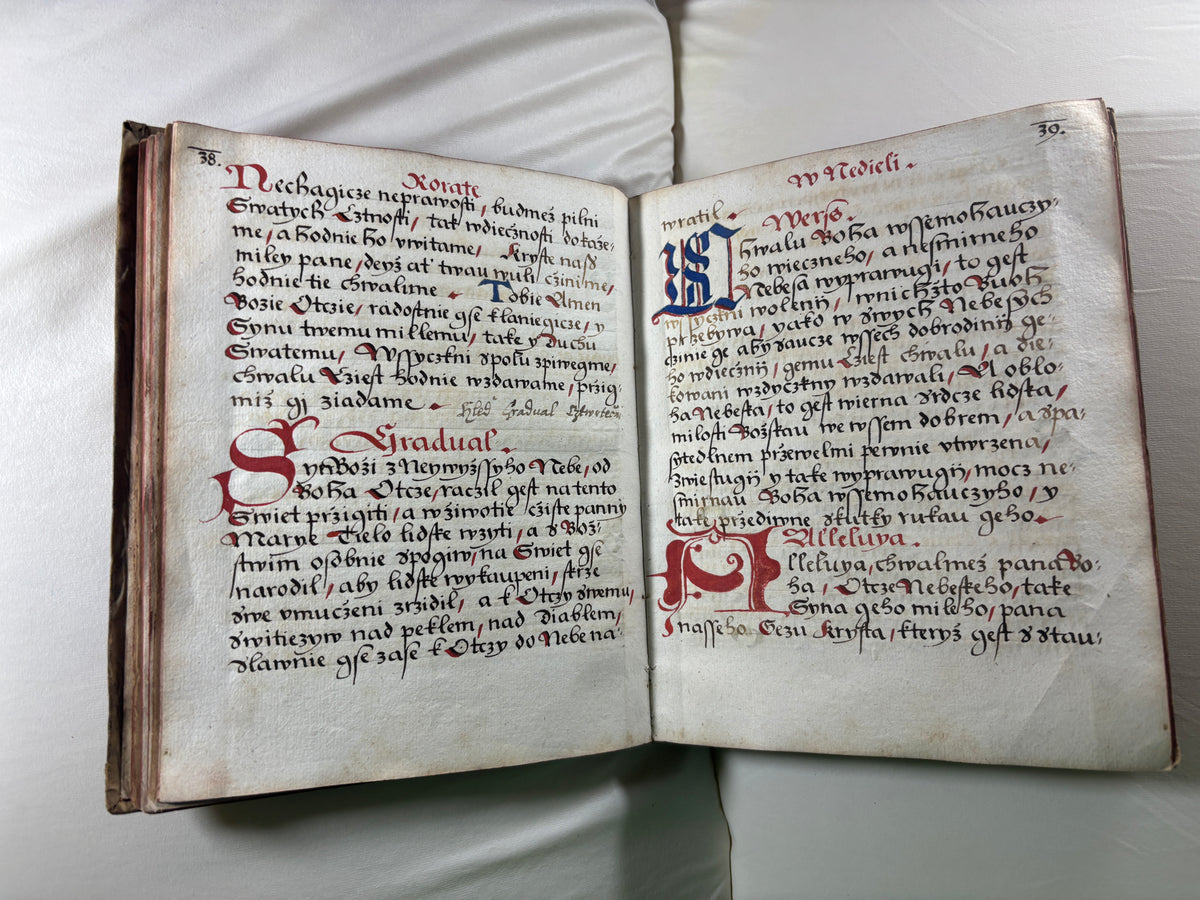 1620 Czech Manuscript Prayer Book/Book of Hours, Bohemia
