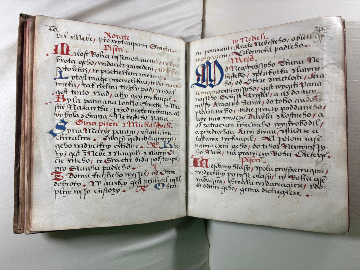 1620 Czech Manuscript Prayer Book/Book of Hours, Bohemia
