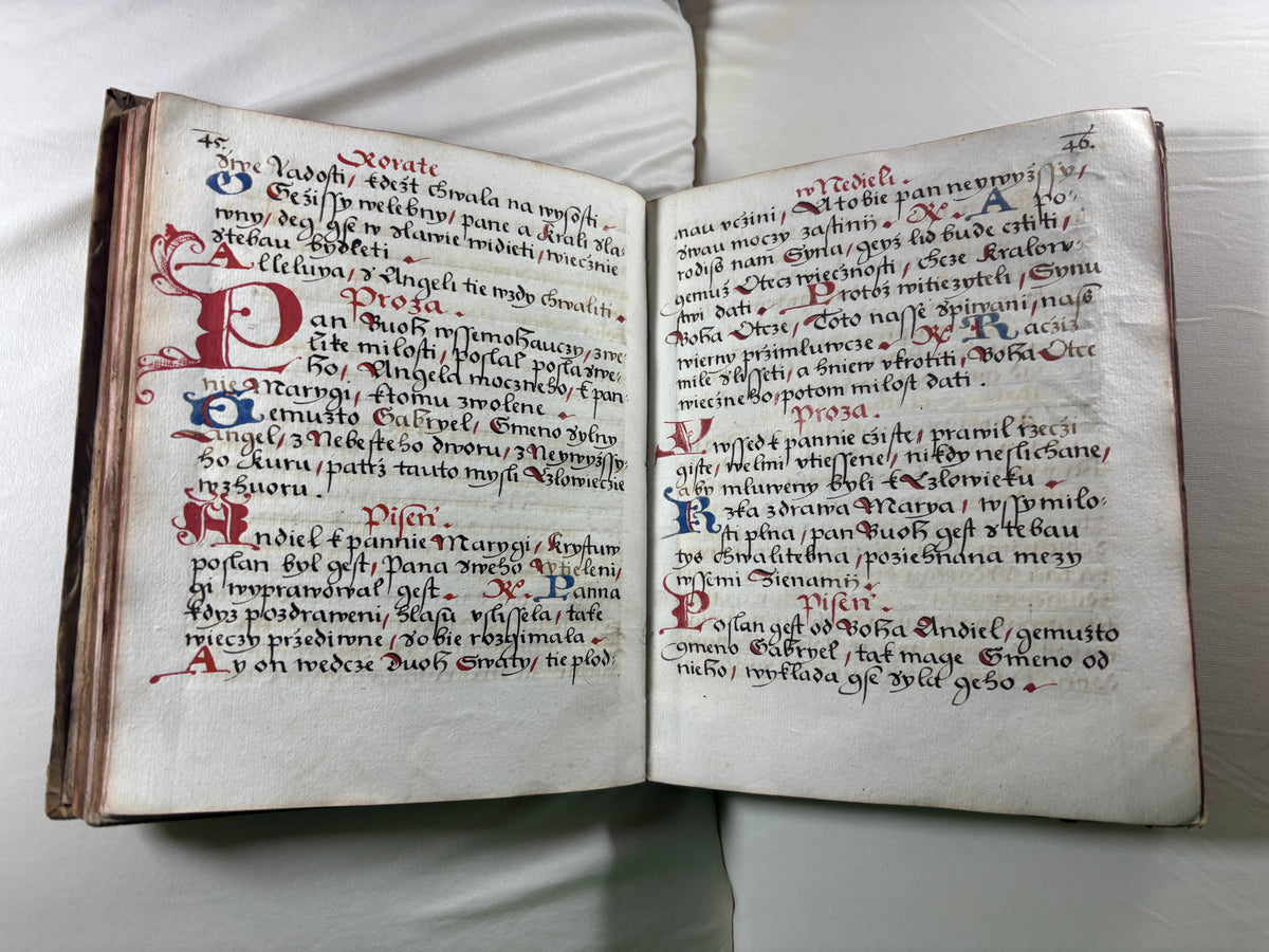 1620 Czech Manuscript Prayer Book/Book of Hours, Bohemia