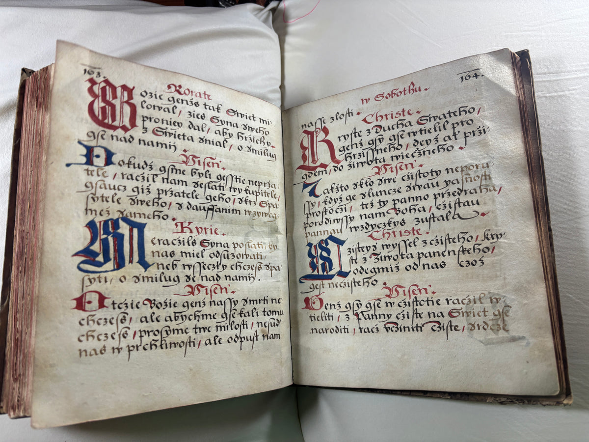 1620 Czech Manuscript Prayer Book/Book of Hours, Bohemia