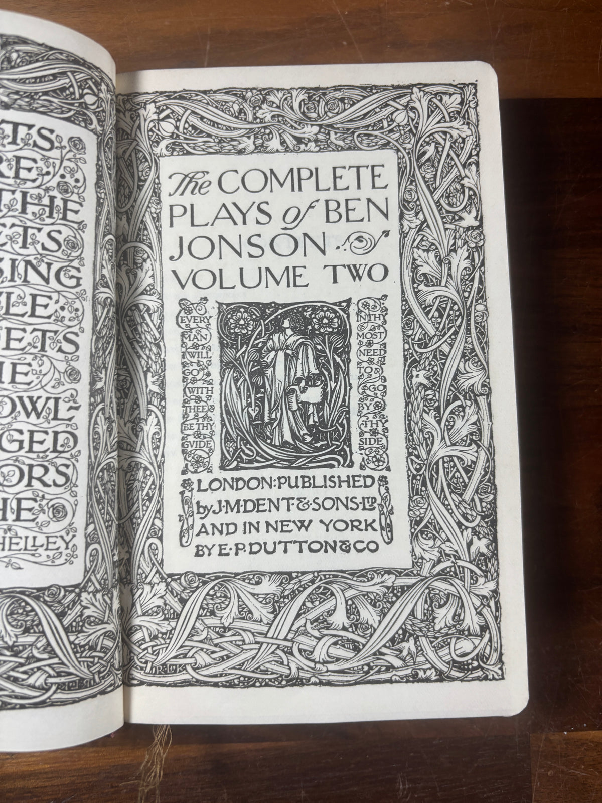 Ben Jonson, The Complete Plays, 2 Volume Set, Everyman’s Library, Flexible Leather