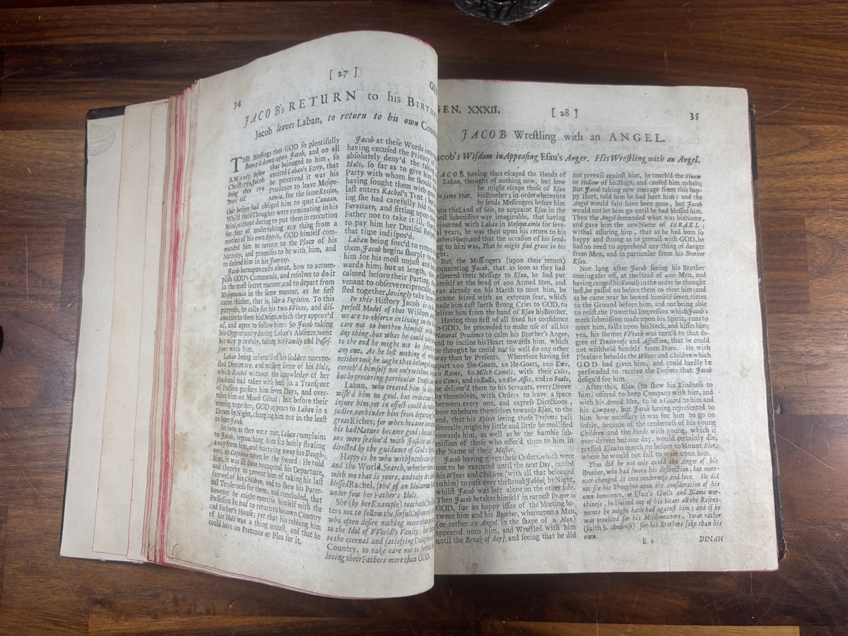 1703 The History of the Old and New Testament, Sieur de Royaumont, Illustrated Biblical History